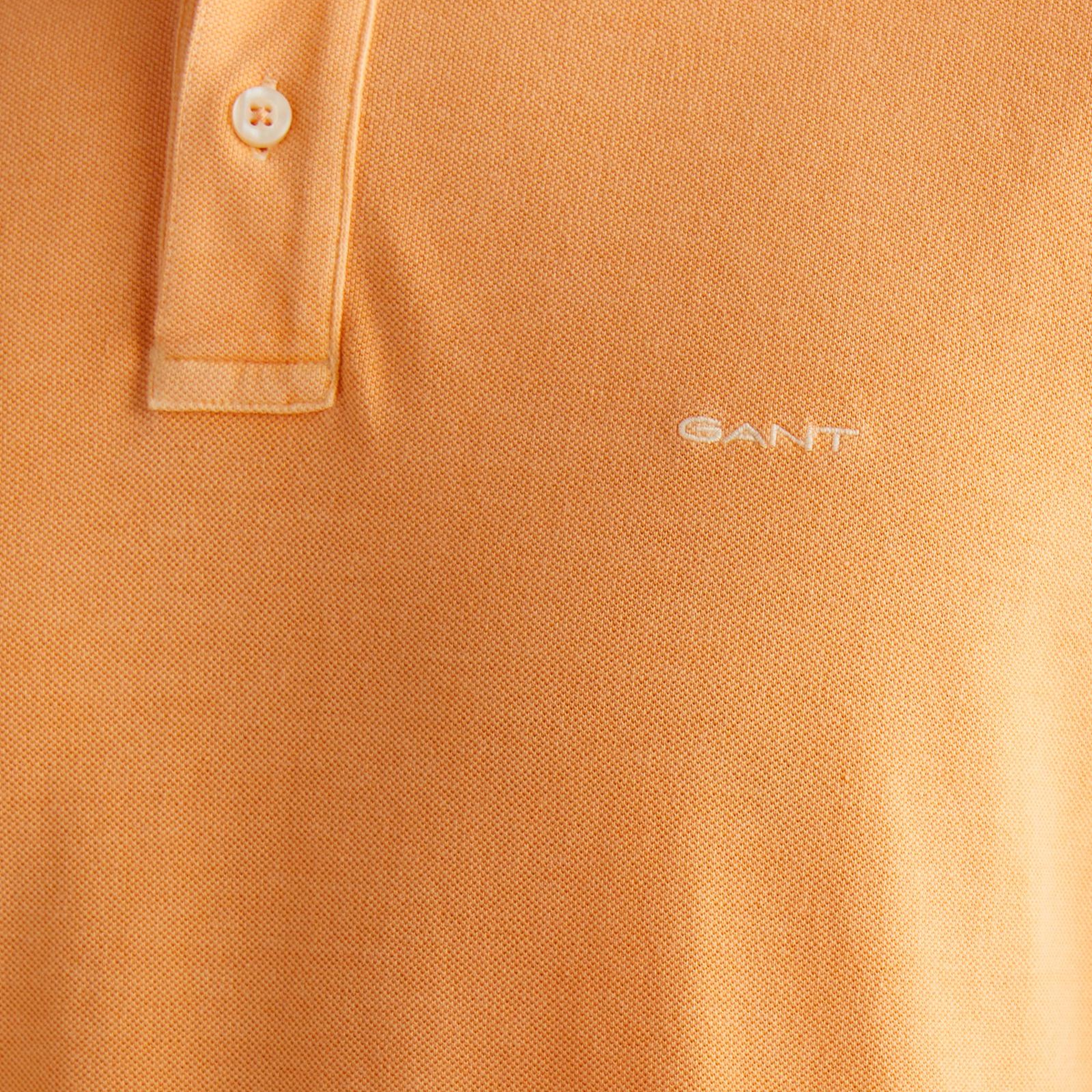 GANT Erkek Turuncu Regular Fit Polo