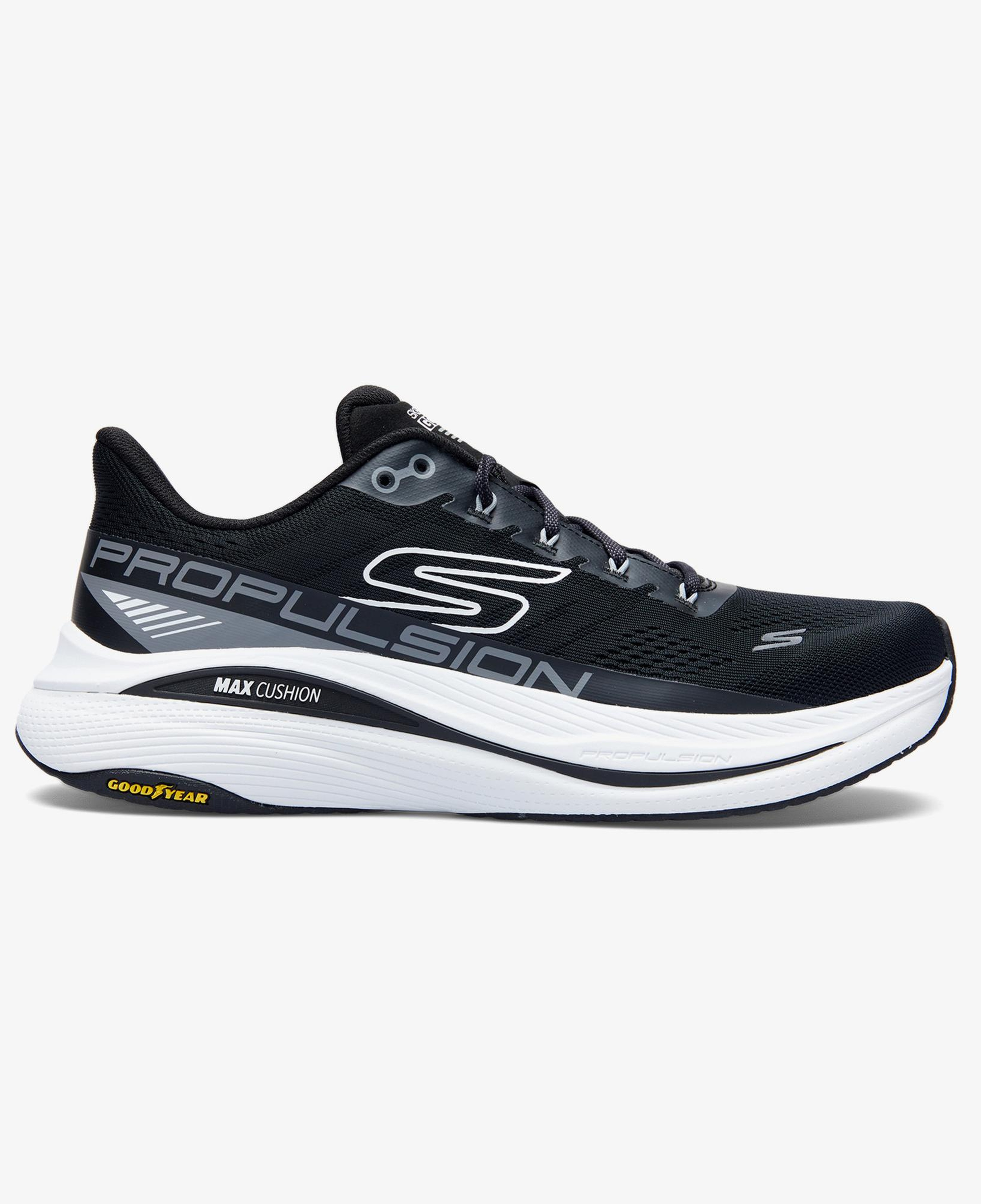 Skechers Max Cushioning Propulsıon Erkek Siyah Koşu Ayakkabısı