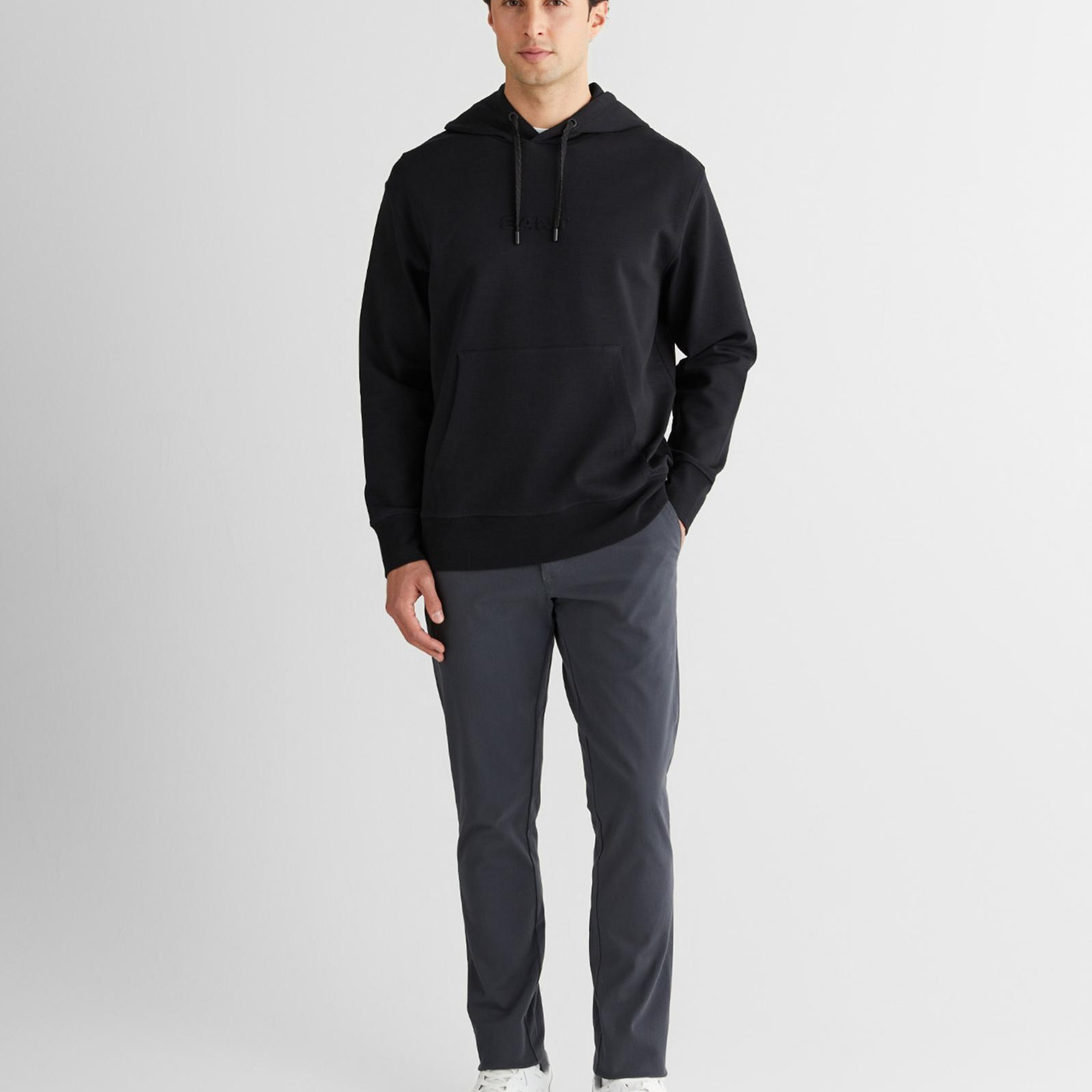 GANT Erkek Siyah Sweatshirt