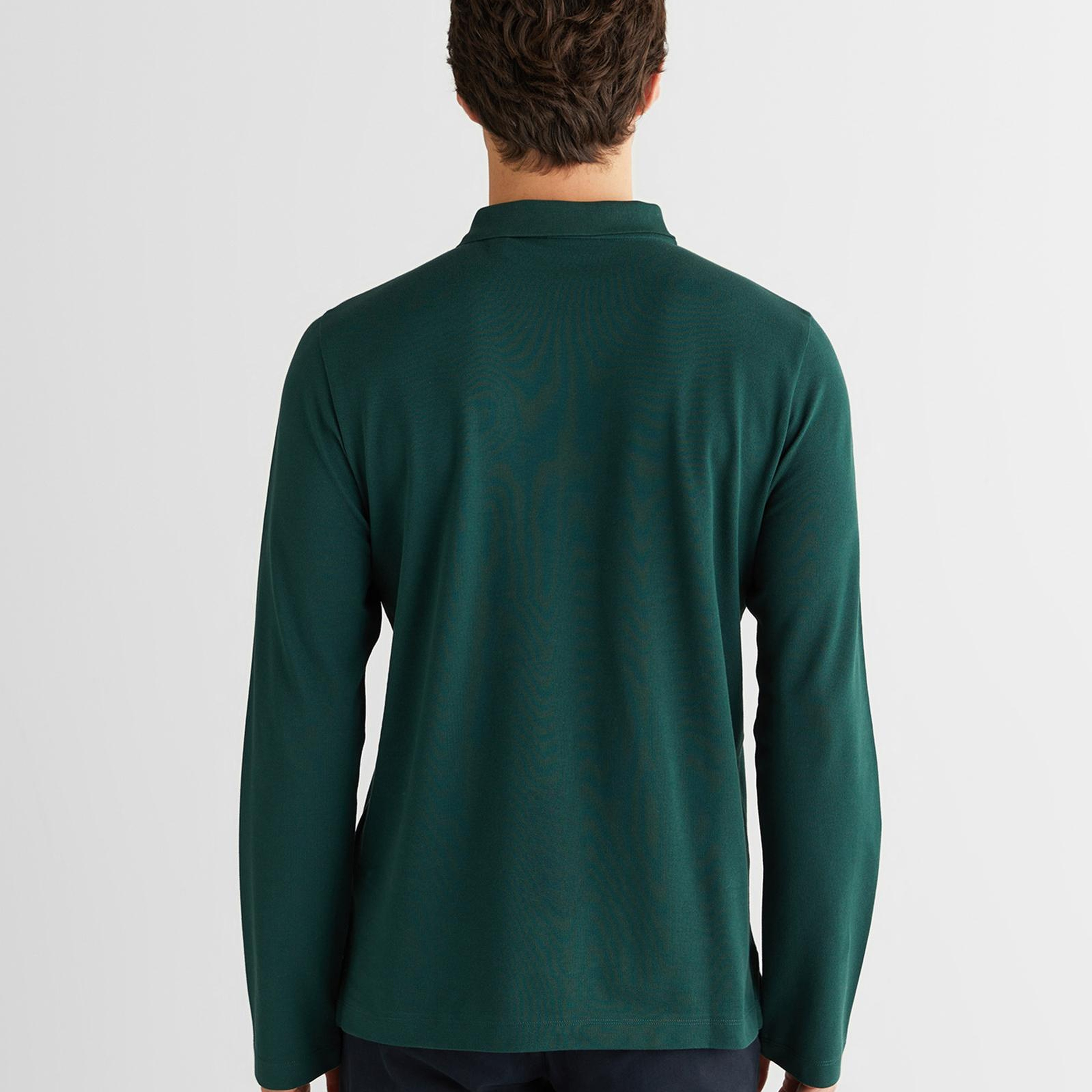 GANT Erkek Yeşil Regular Fit Polo Yaka Polo