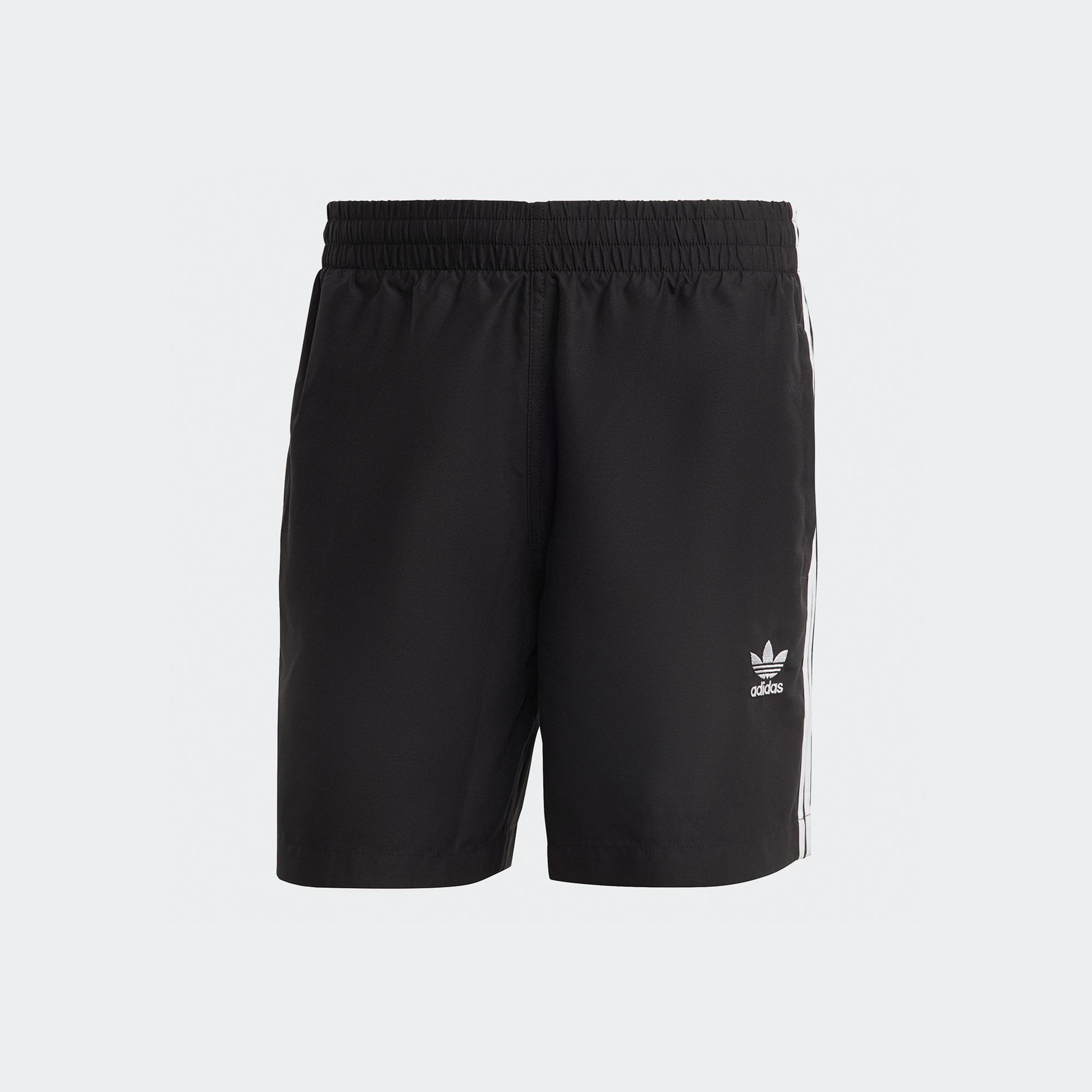 Adidas Originals Adicolor 3-Stripes Erkek Siyah Mayo Şort