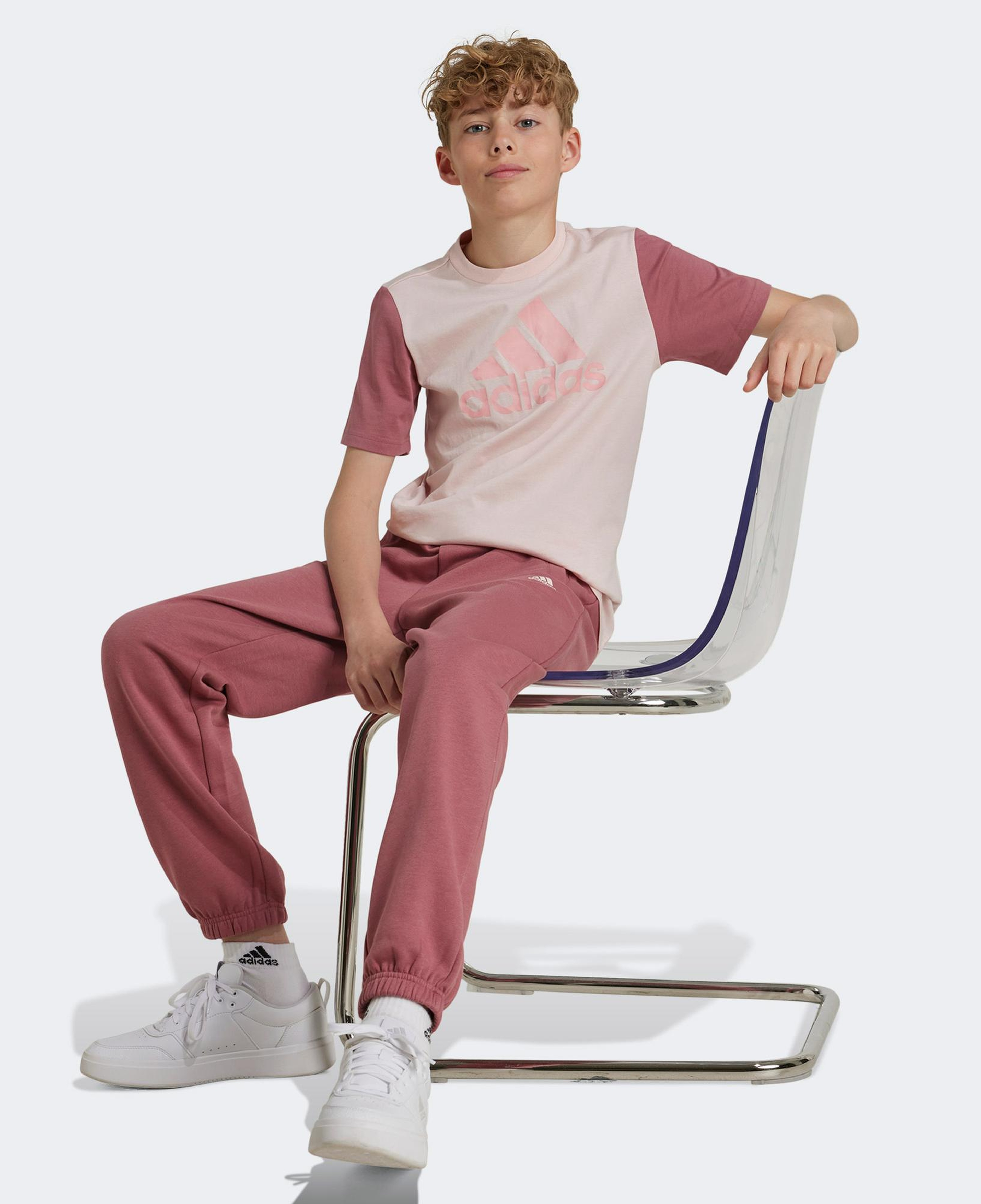 adidas Jogging Çocuk Pembe Günlük Eşofman Altı