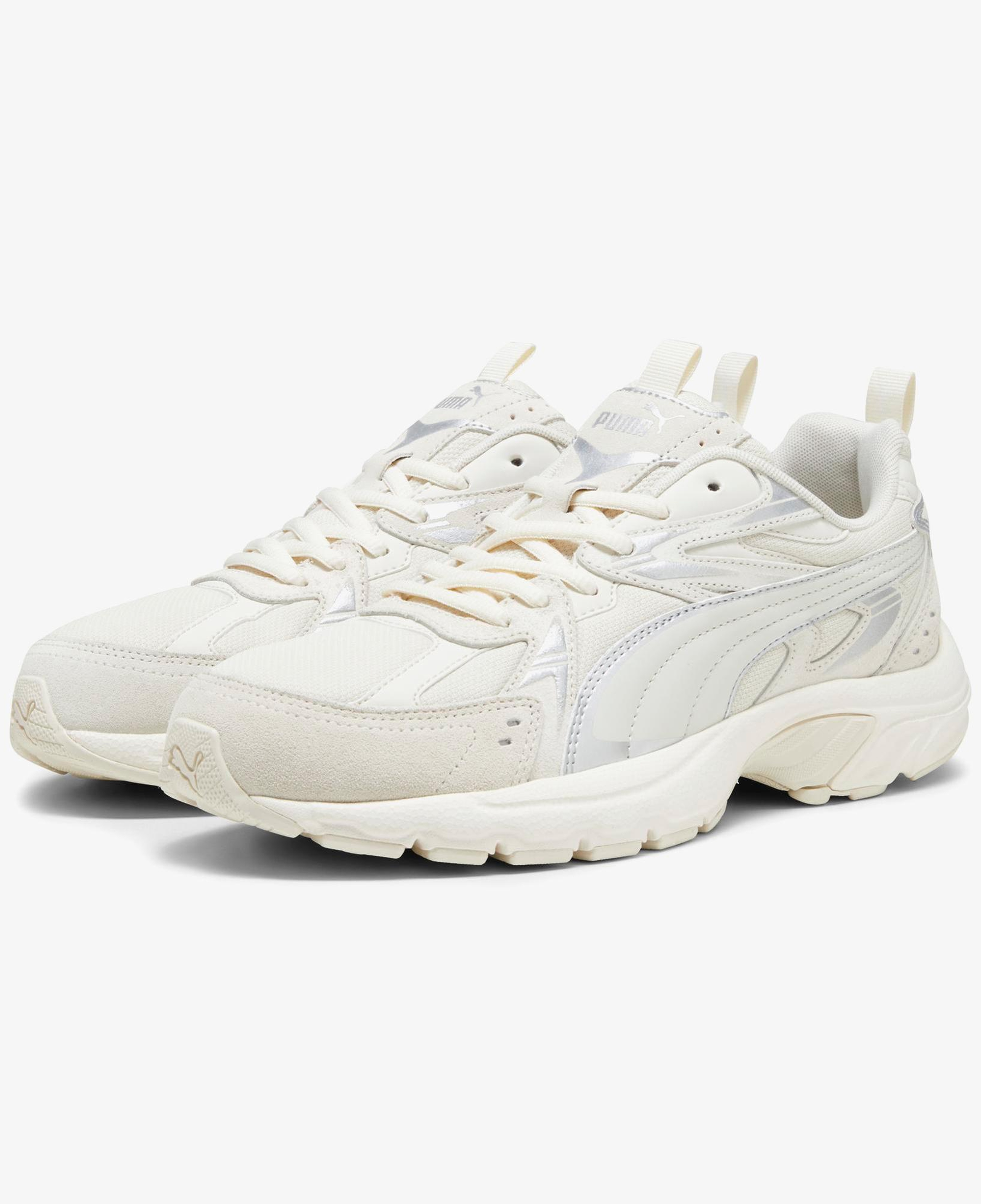 Puma Milenio Tech Suede Unisex Beyaz Günlük Spor Ayakkabı