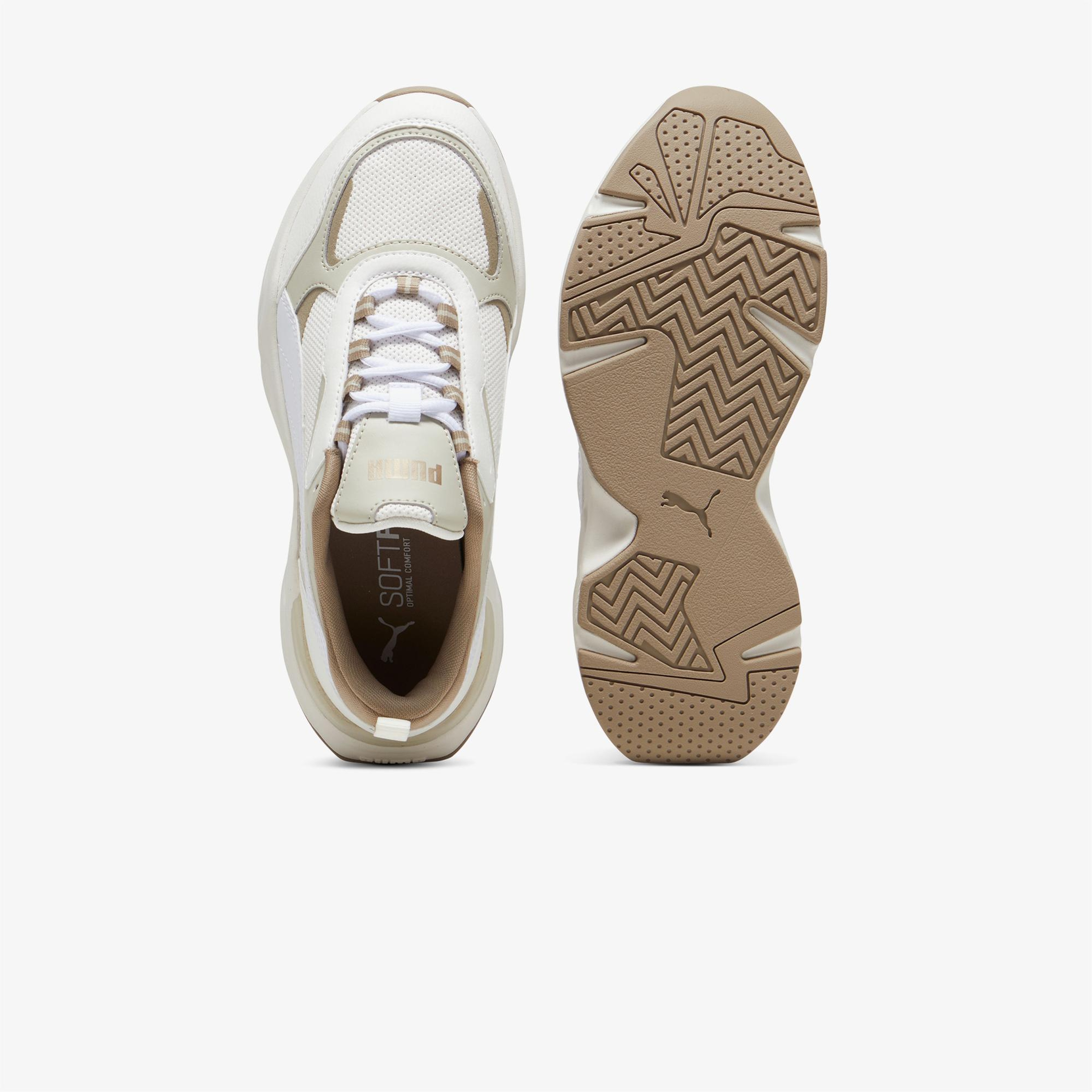 Puma Cassia Kadın Krem  Spor Ayakkabı