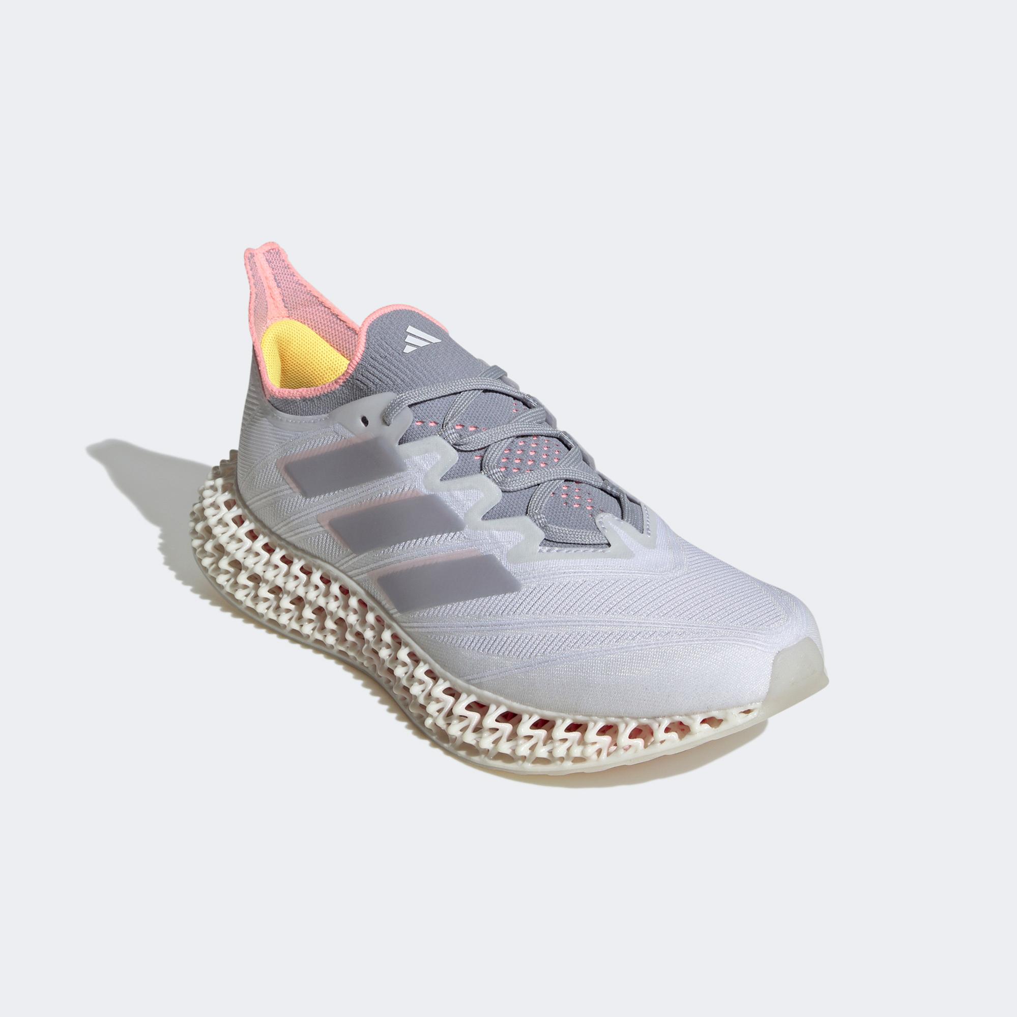 adidas 4DFWD 4 Kadın Gri Koşu Ayakkabısı