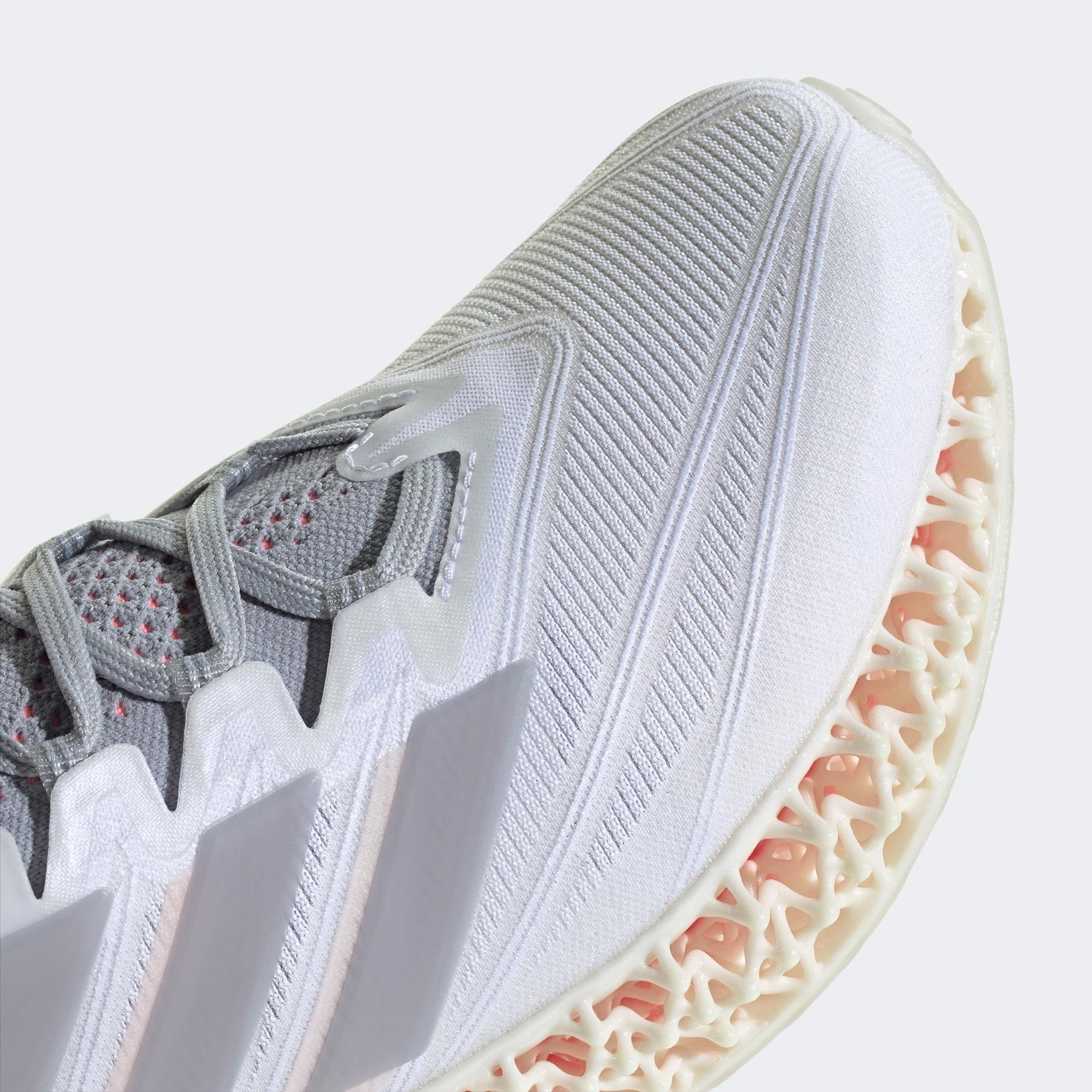 adidas 4DFWD 4 Kadın Gri Koşu Ayakkabısı