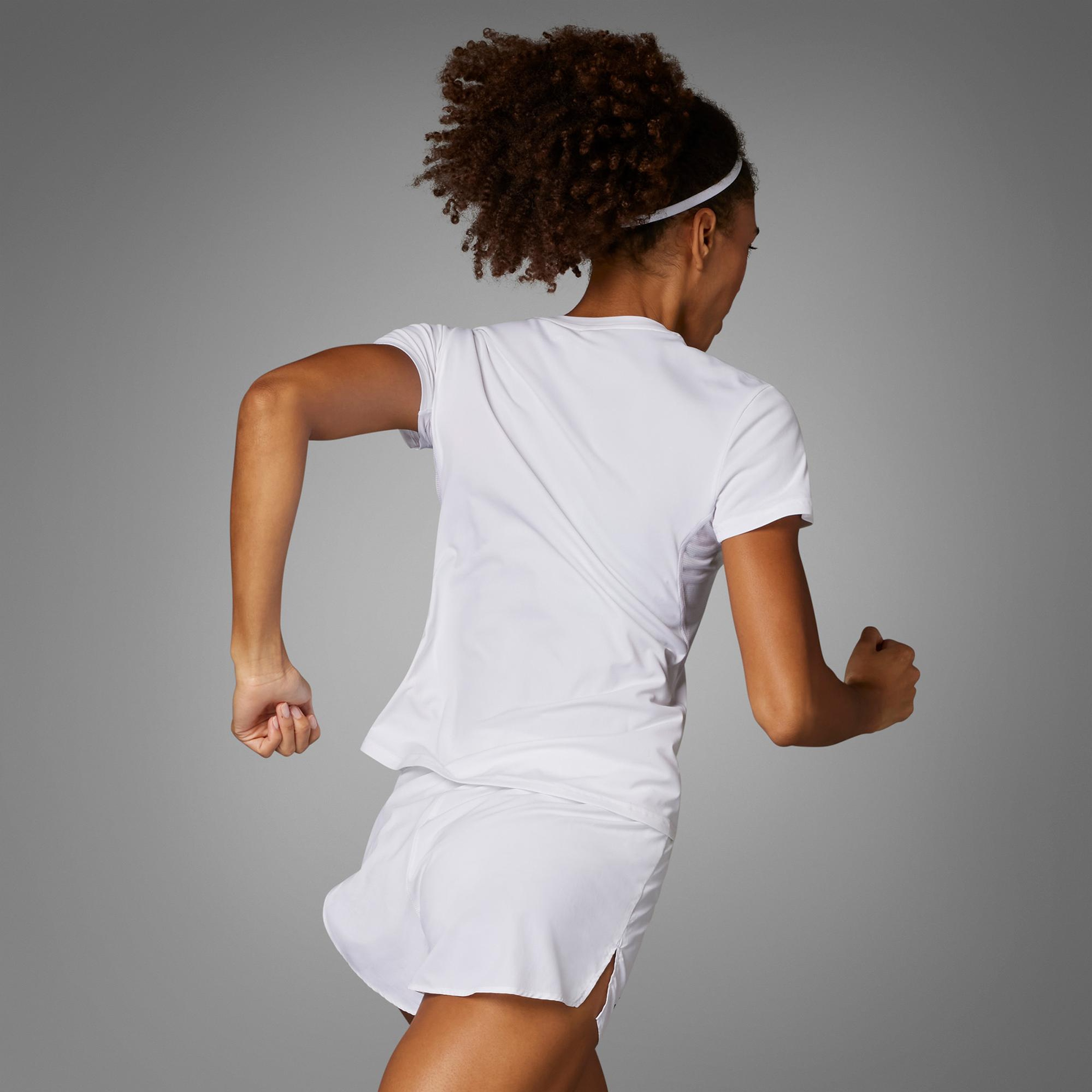 adidas Adizero Running Kadın Beyaz Koşu T-Shirt