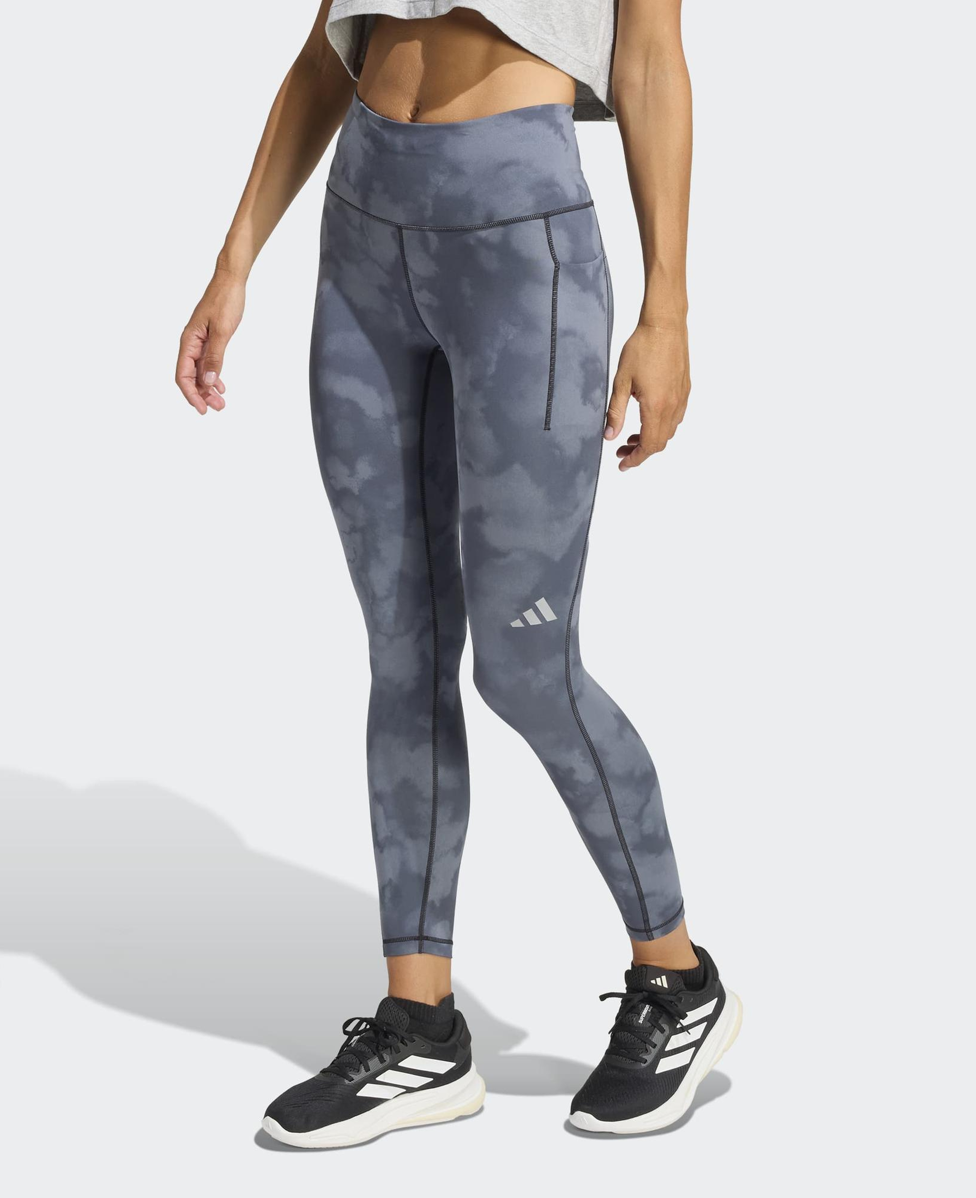 adidas Adi365 Climacool Aop Running 7/8 Kadın Siyah Koşu Taytı