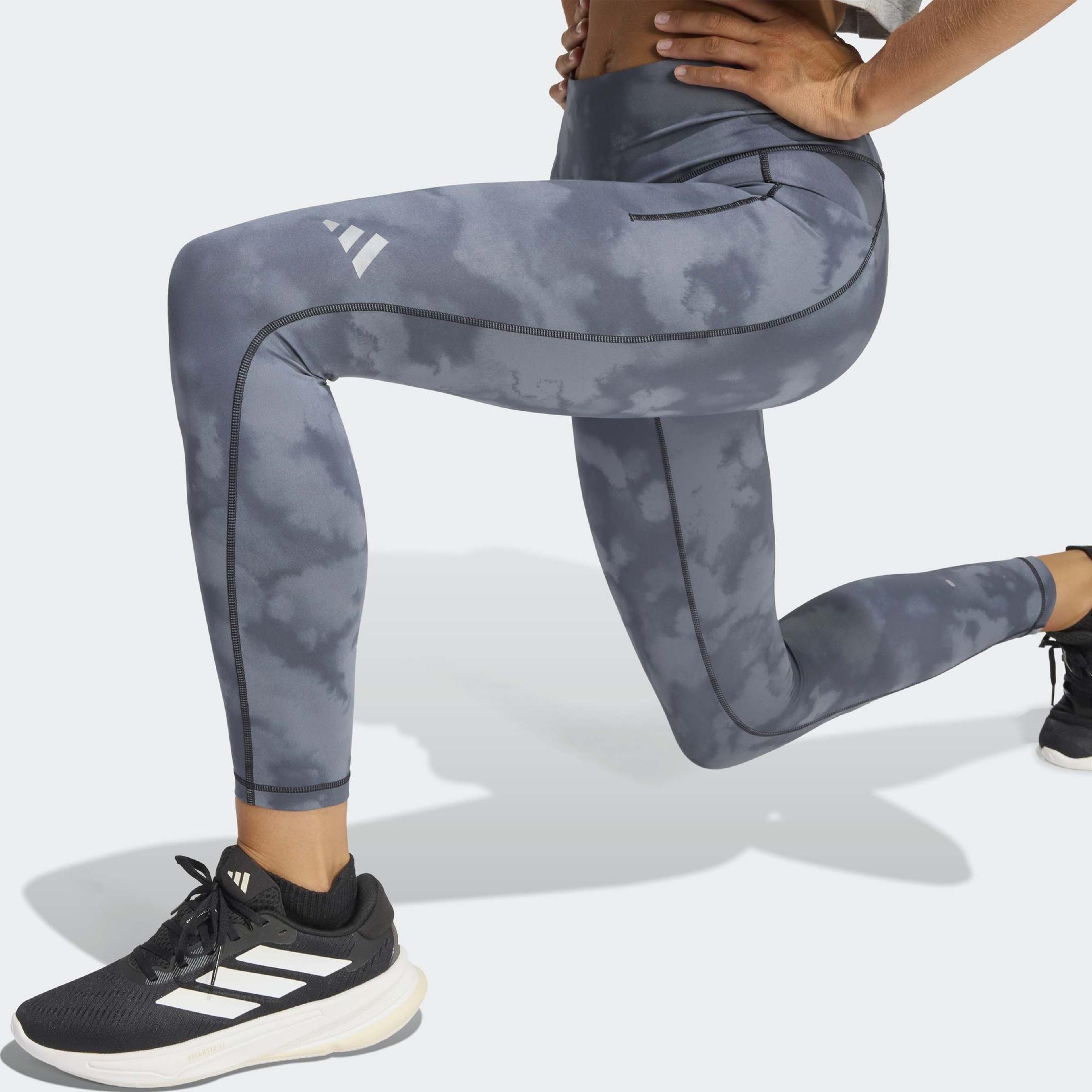 adidas Adi365 Climacool Aop Running 7/8 Kadın Siyah Koşu Taytı