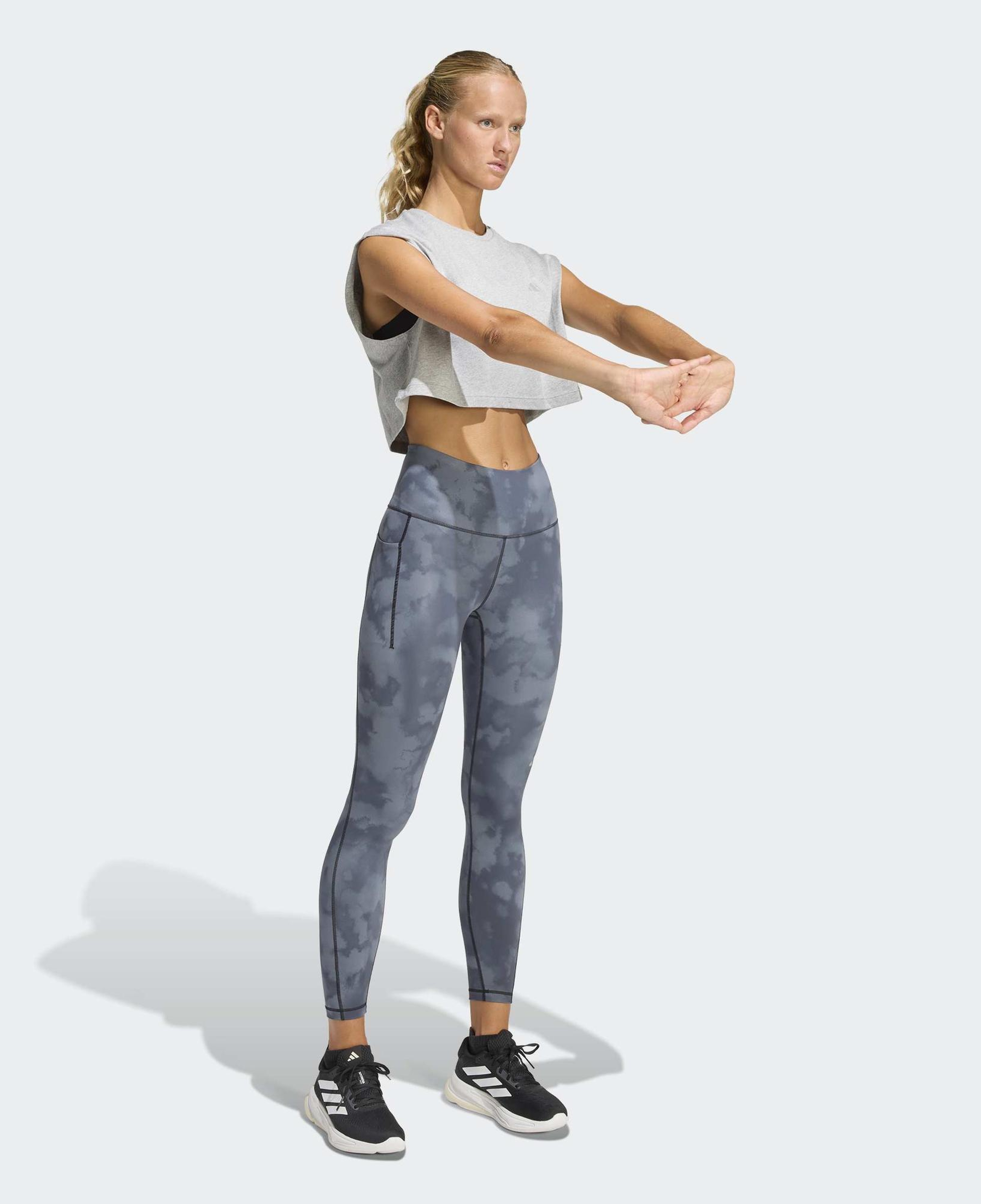 adidas Adi365 Climacool Aop Running 7/8 Kadın Siyah Koşu Taytı