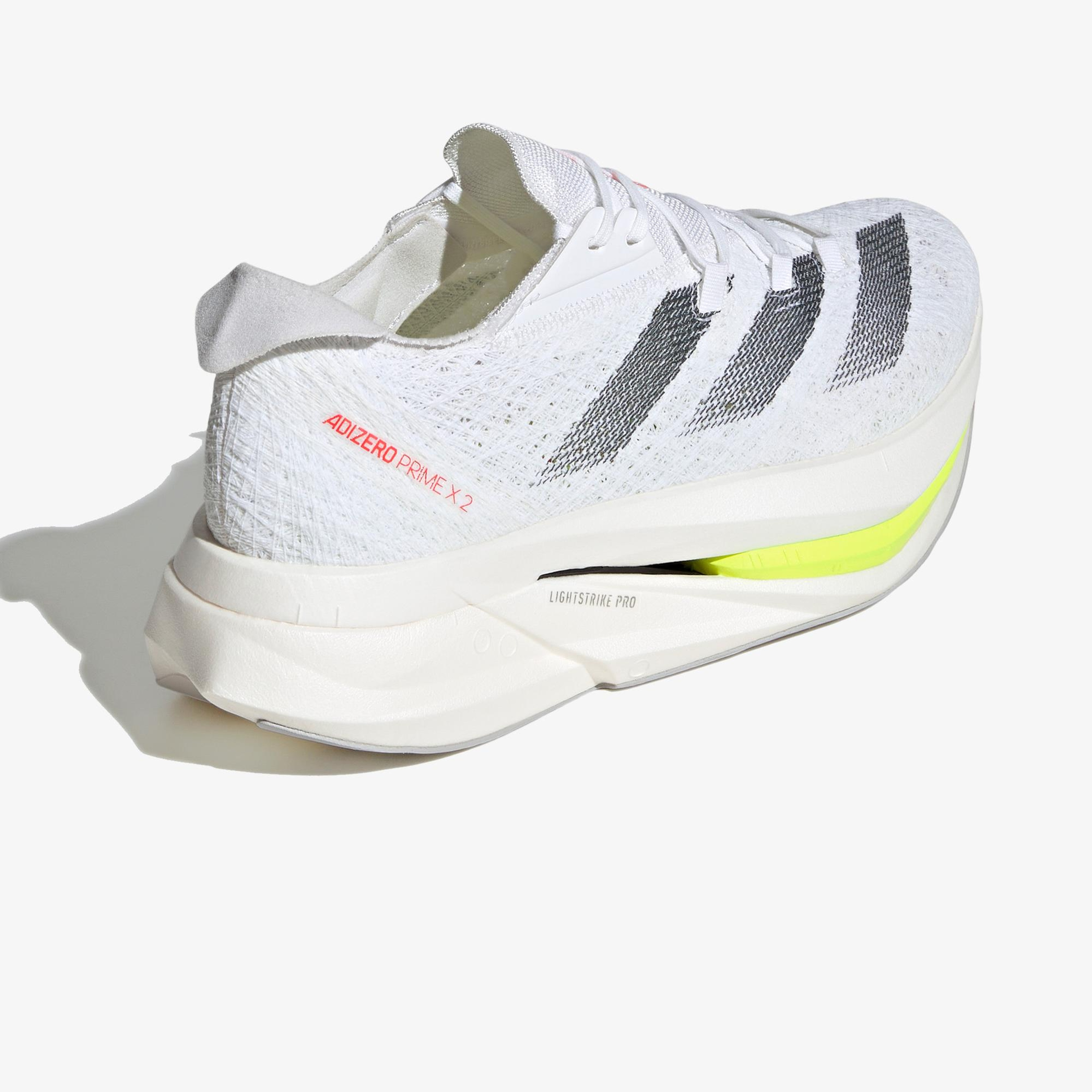adidas Adizero Prime X 2.0 Strung Unisex Beyaz Koşu Ayakkabısı