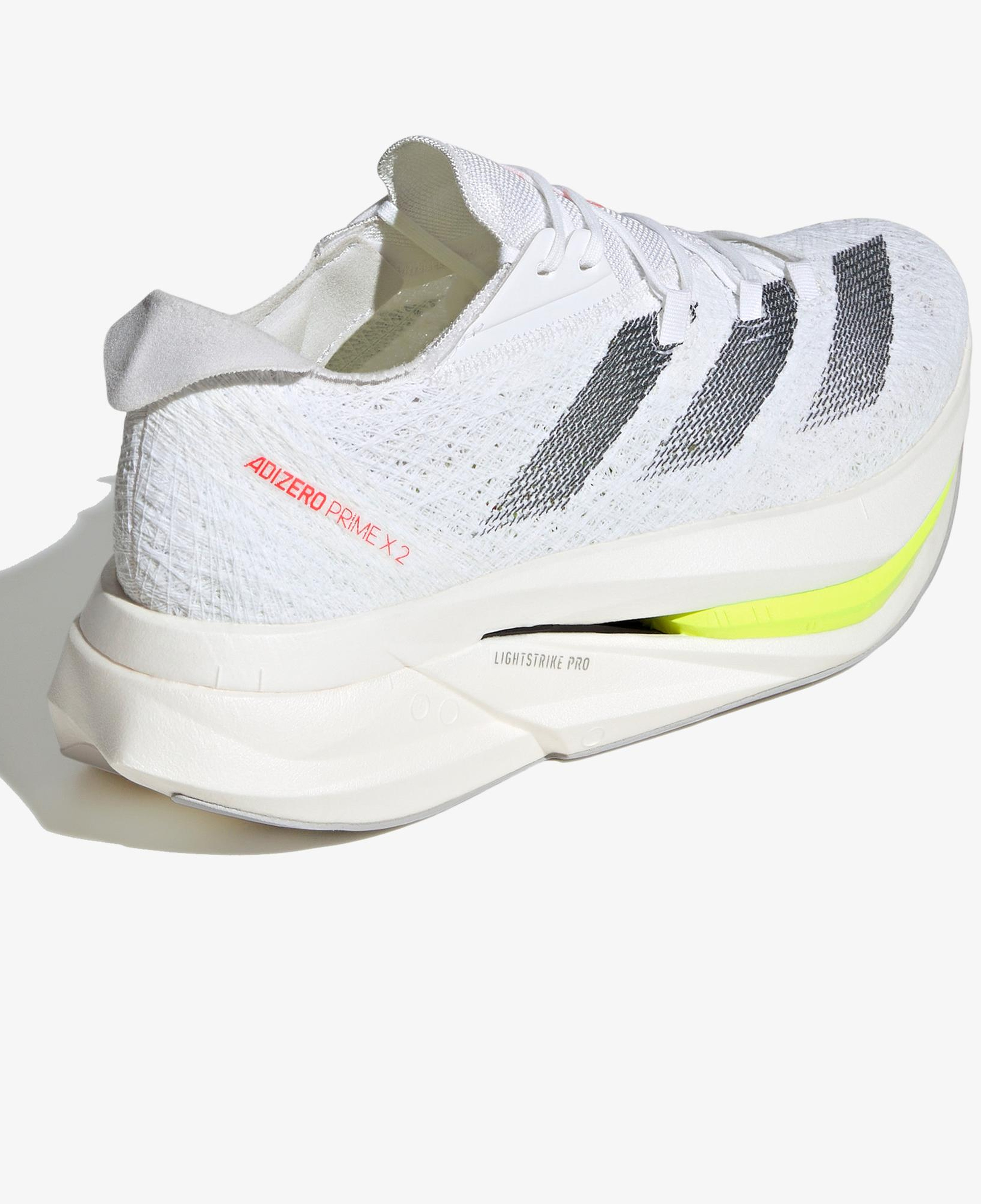 adidas Adizero Prime X 2.0 Strung Unisex Beyaz Koşu Ayakkabısı
