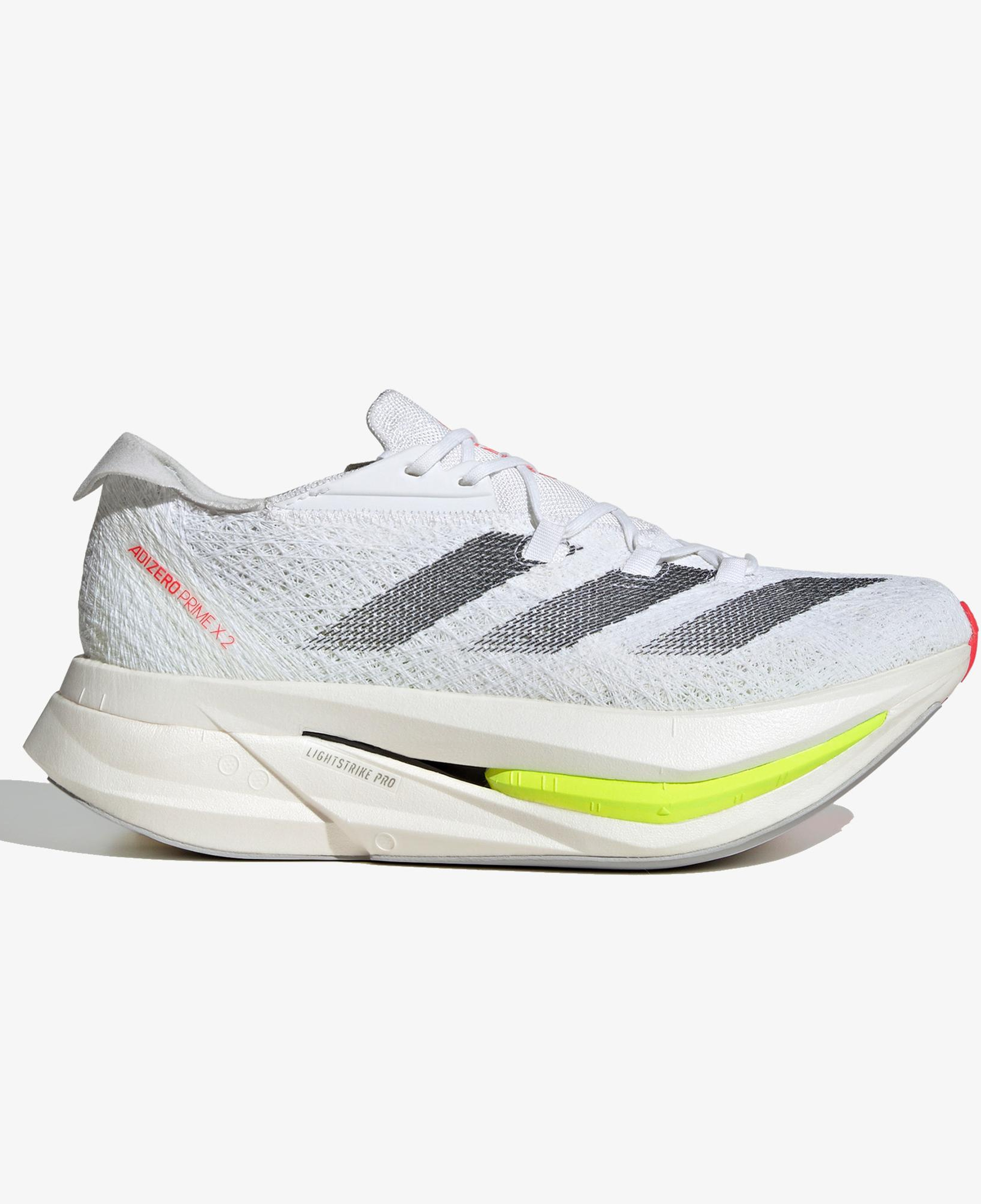adidas Adizero Prime X 2.0 Strung Unisex Beyaz Koşu Ayakkabısı