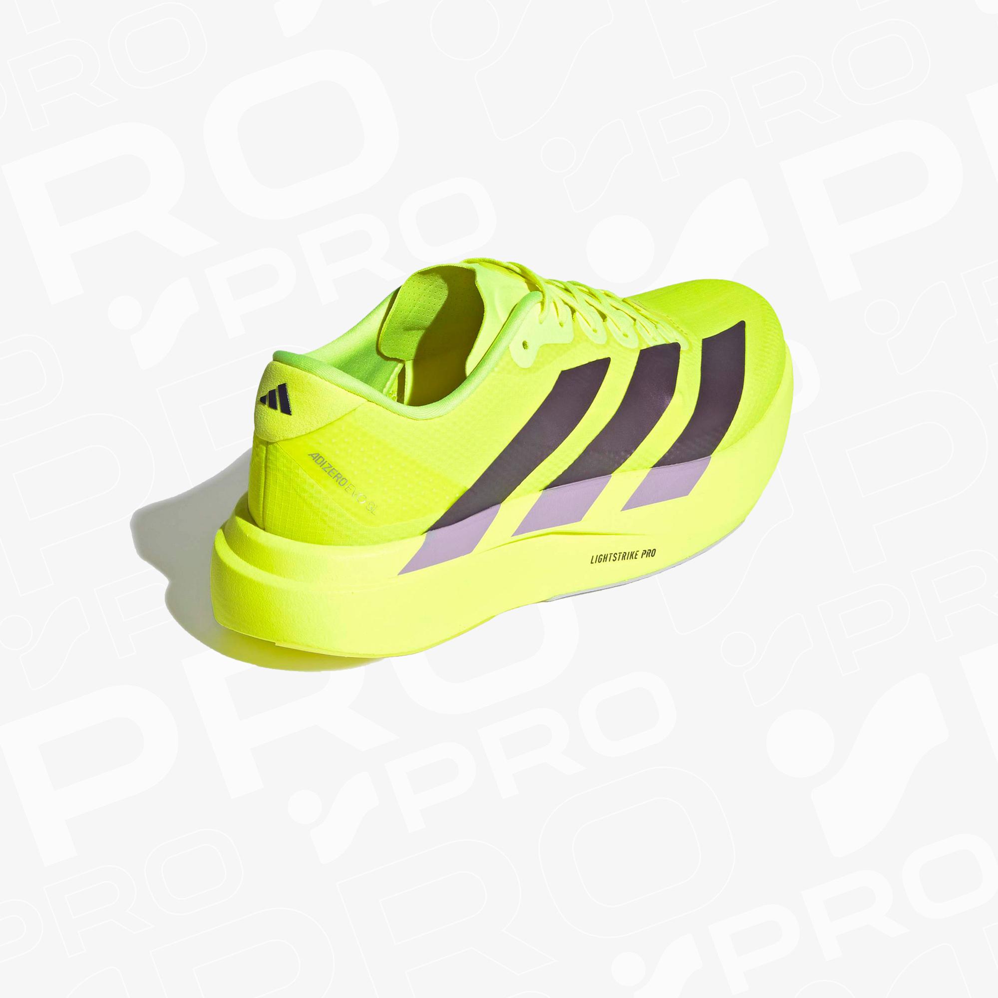 adidas Adizero Evo Sl Erkek Sarı Koşu Ayakkabısı