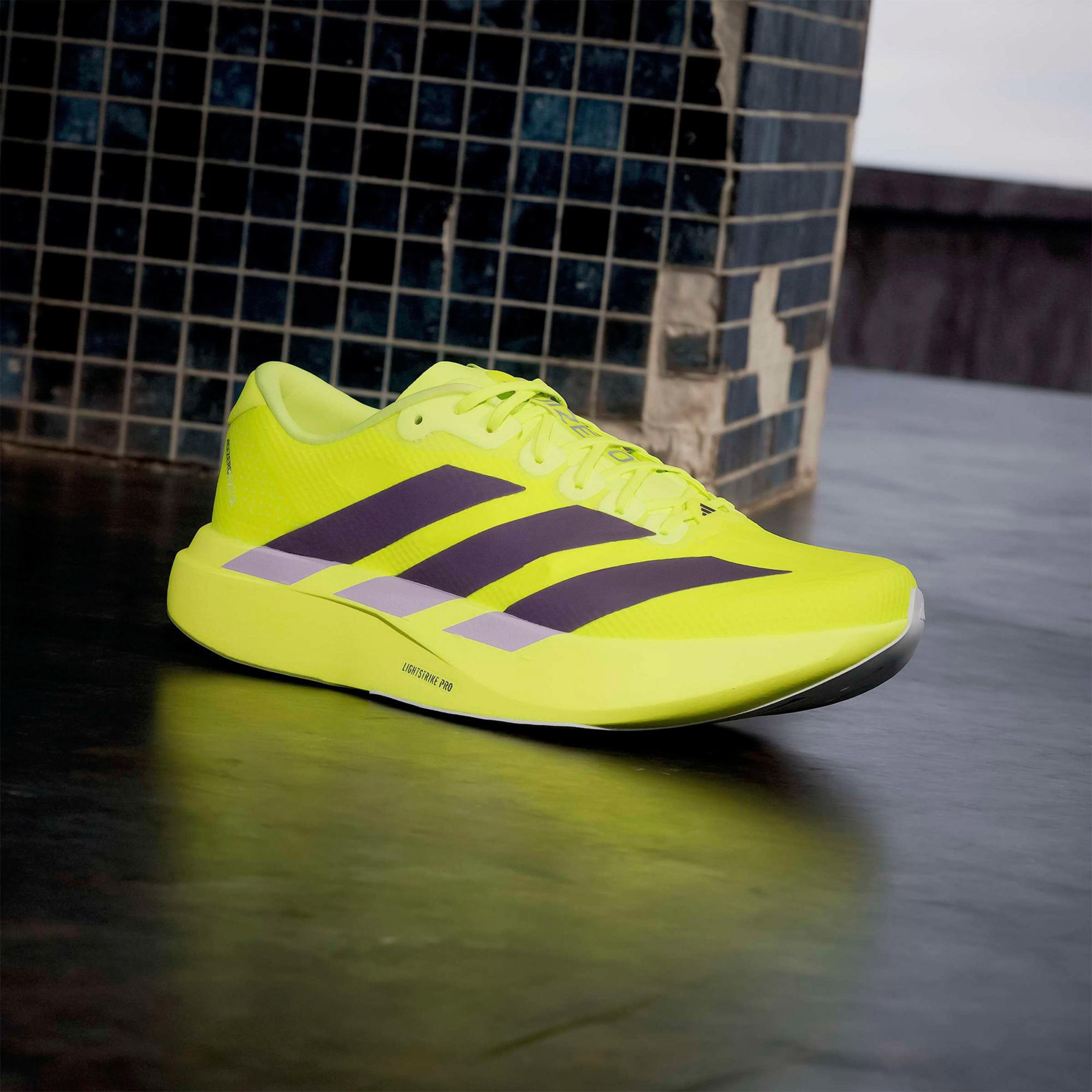 adidas Adizero Evo Sl Erkek Sarı Koşu Ayakkabısı