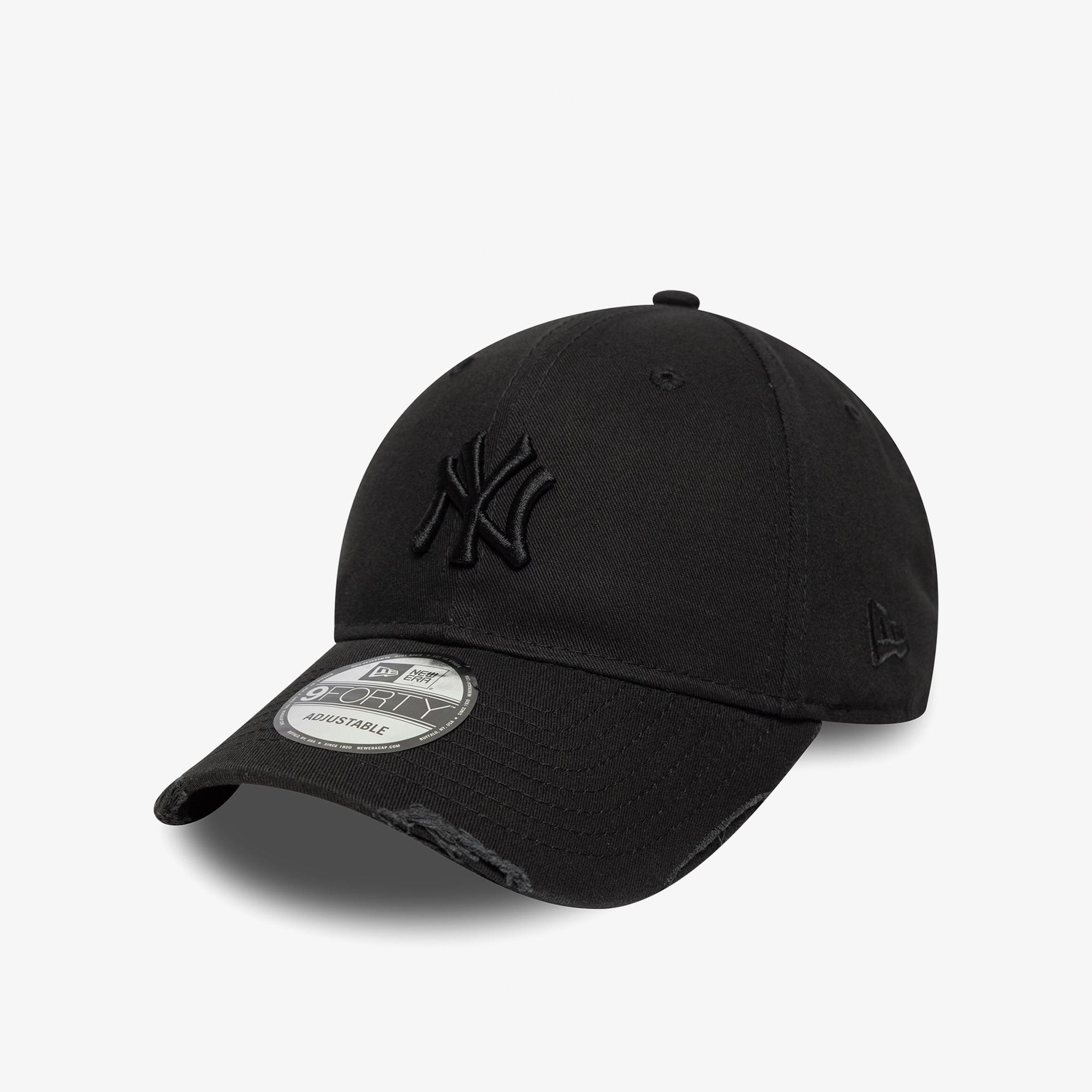 New Era Wash Distress 9Forty Neyyan Unisex Siyah Şapka