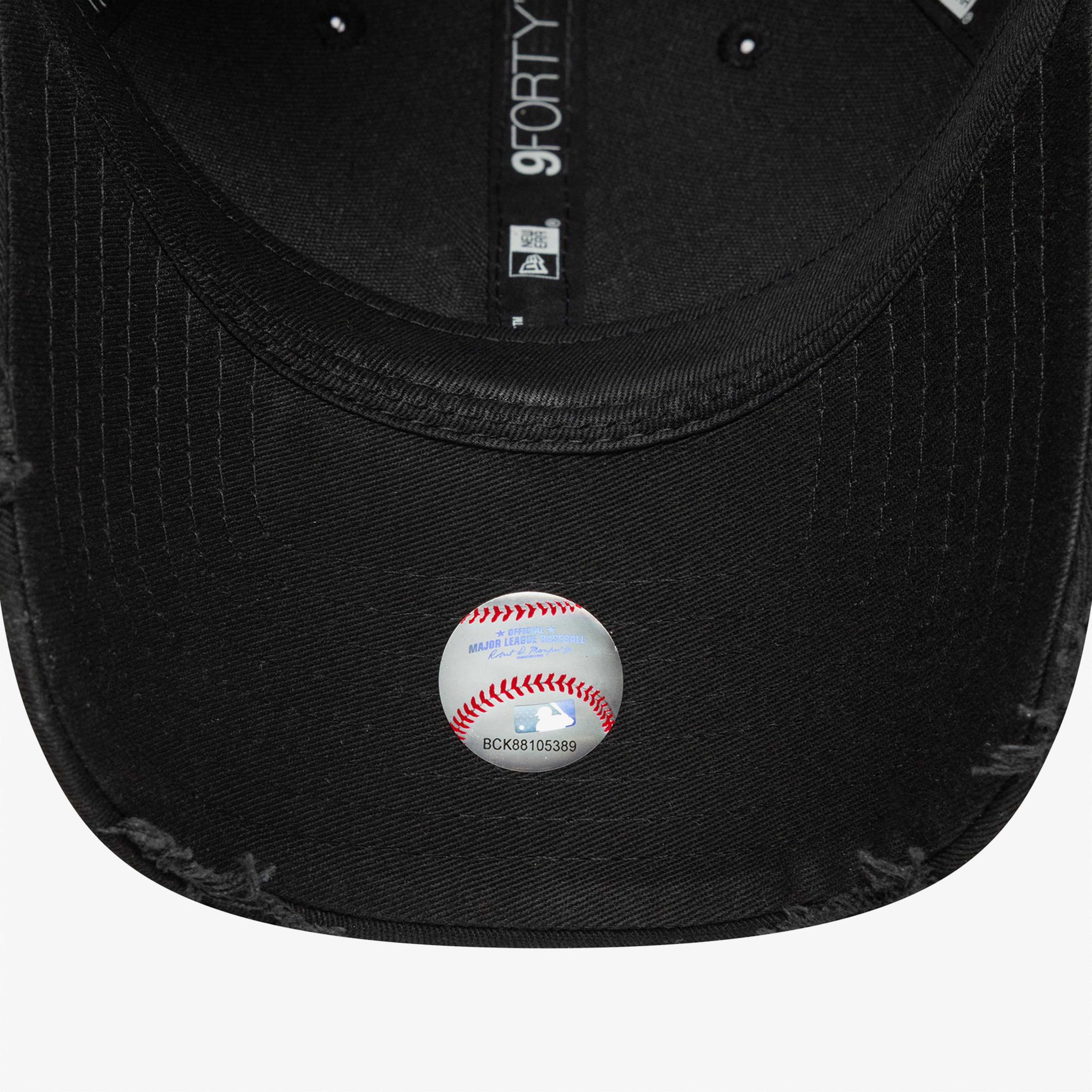 New Era Wash Distress 9Forty Neyyan Unisex Siyah Şapka