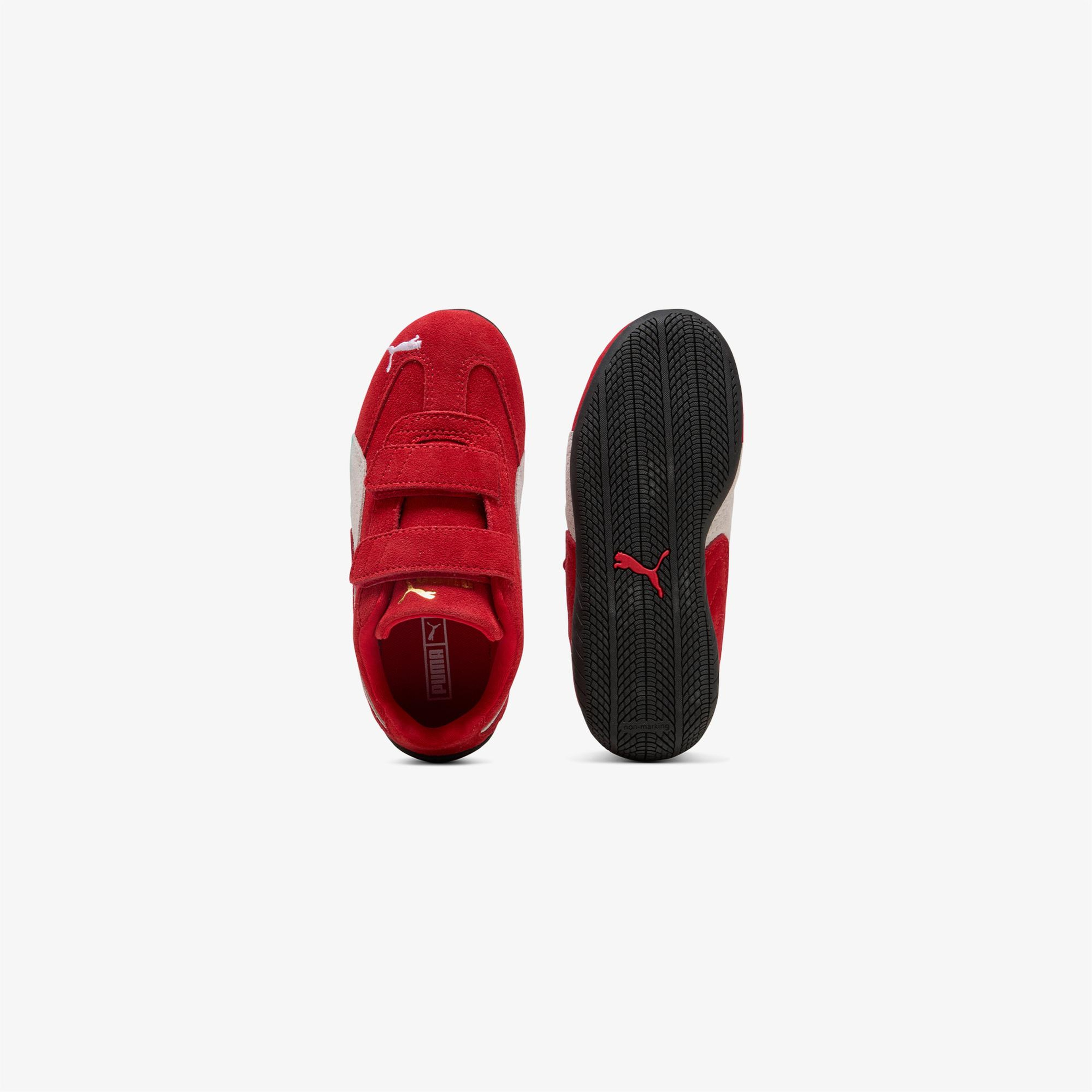 Puma Speedcat Og V Çocuk Kırmızı Spor Ayakkabı