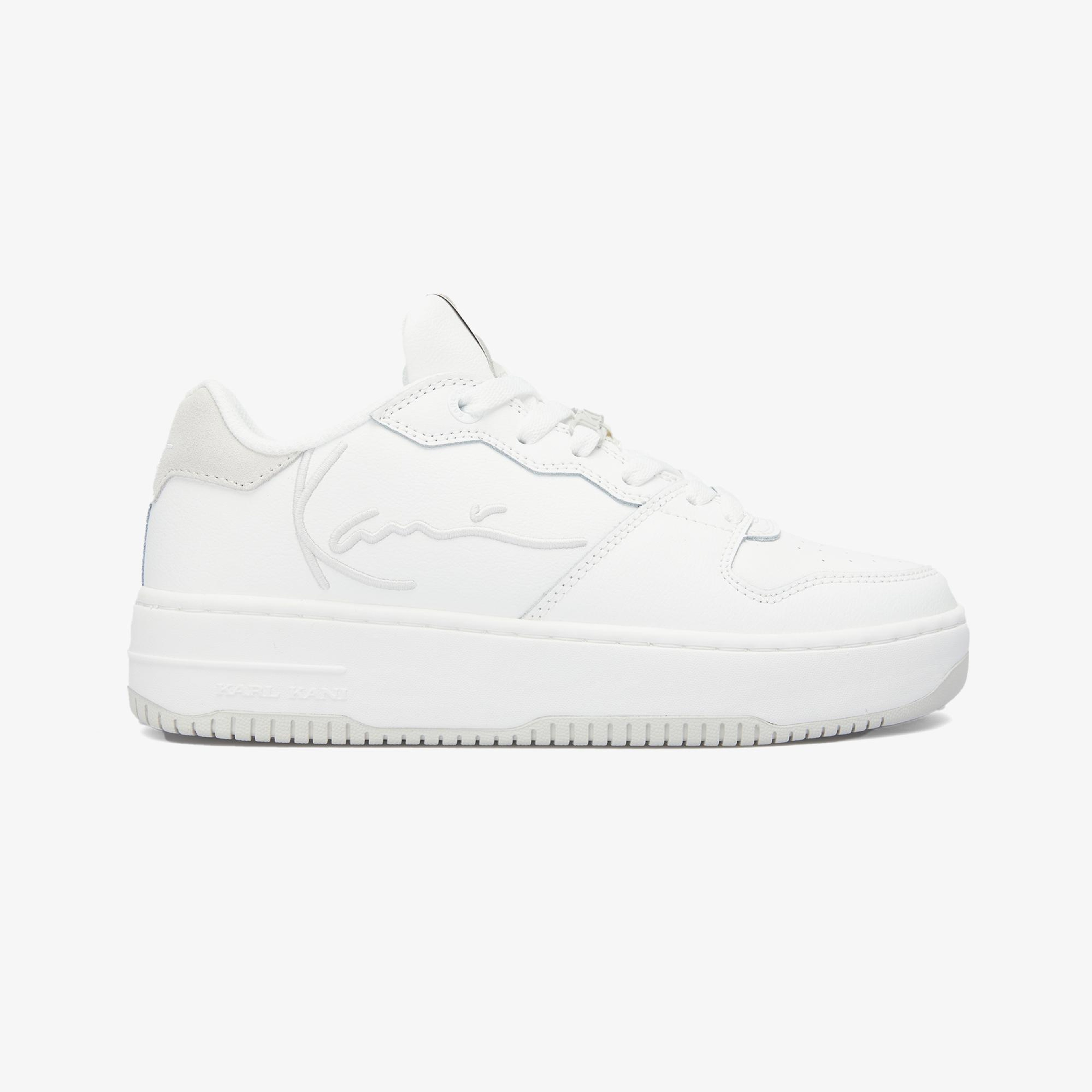 Karl Kani Samo Up Logo Kadın Beyaz Sneaker