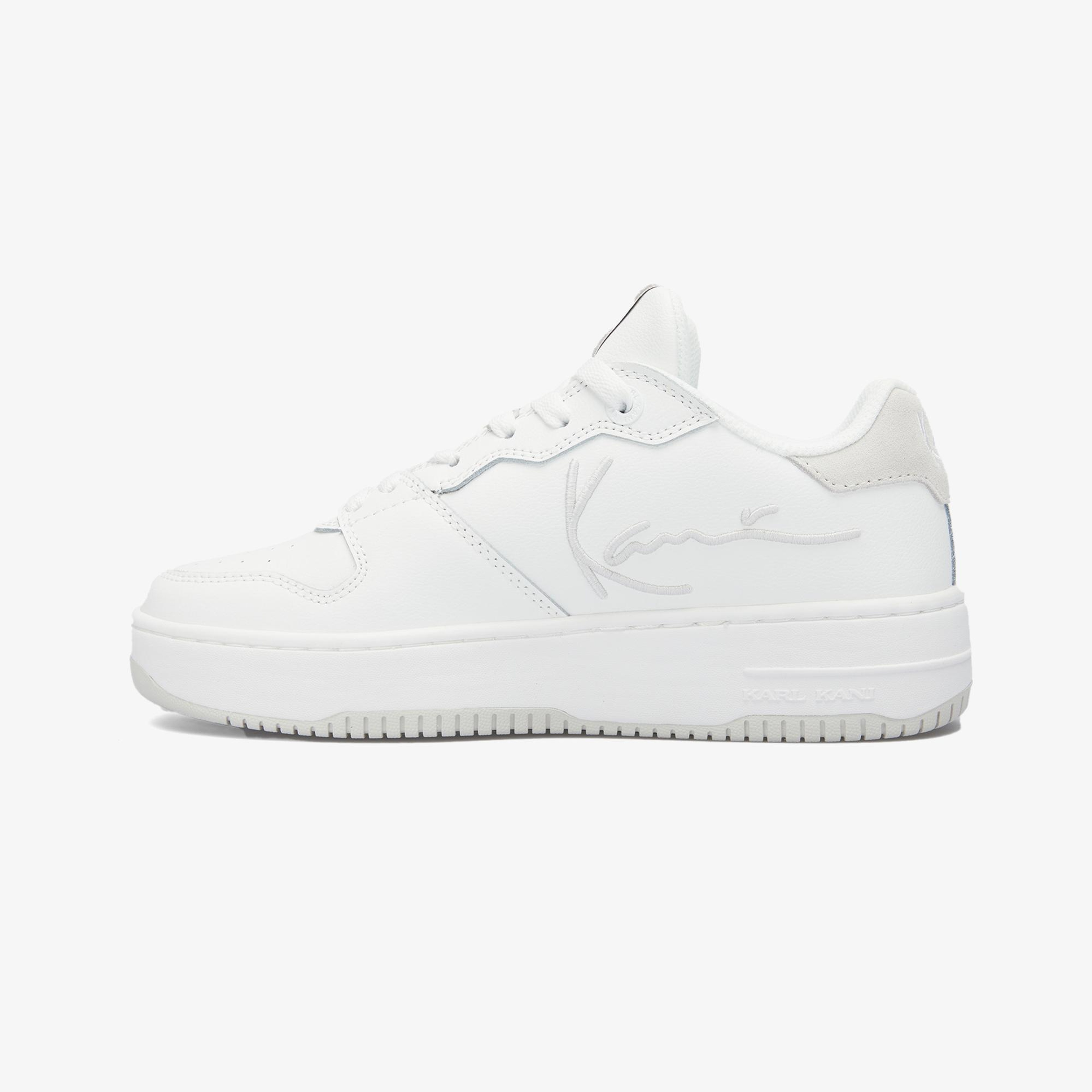 Karl Kani Samo Up Logo Kadın Beyaz Sneaker