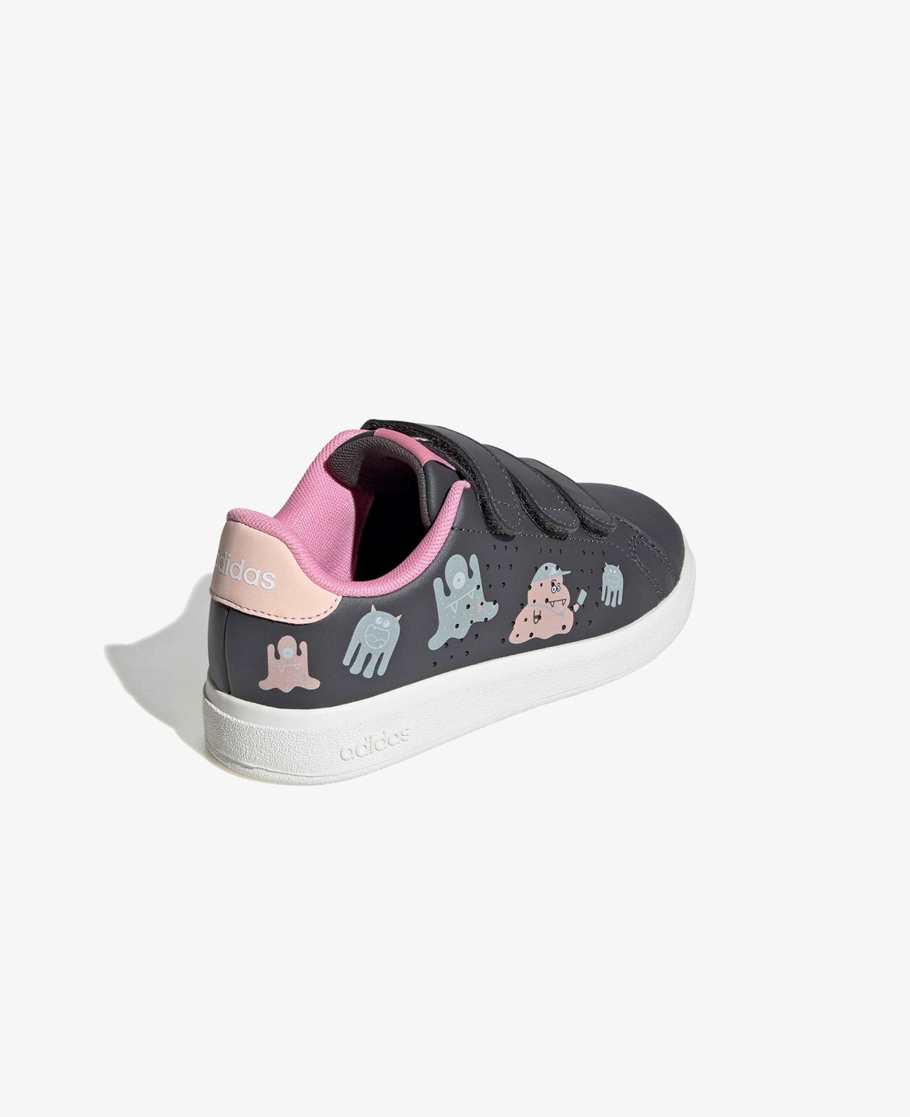 adidas Advantage Base 2.0 Comfort Çocuk Gri Spor Ayakkabı