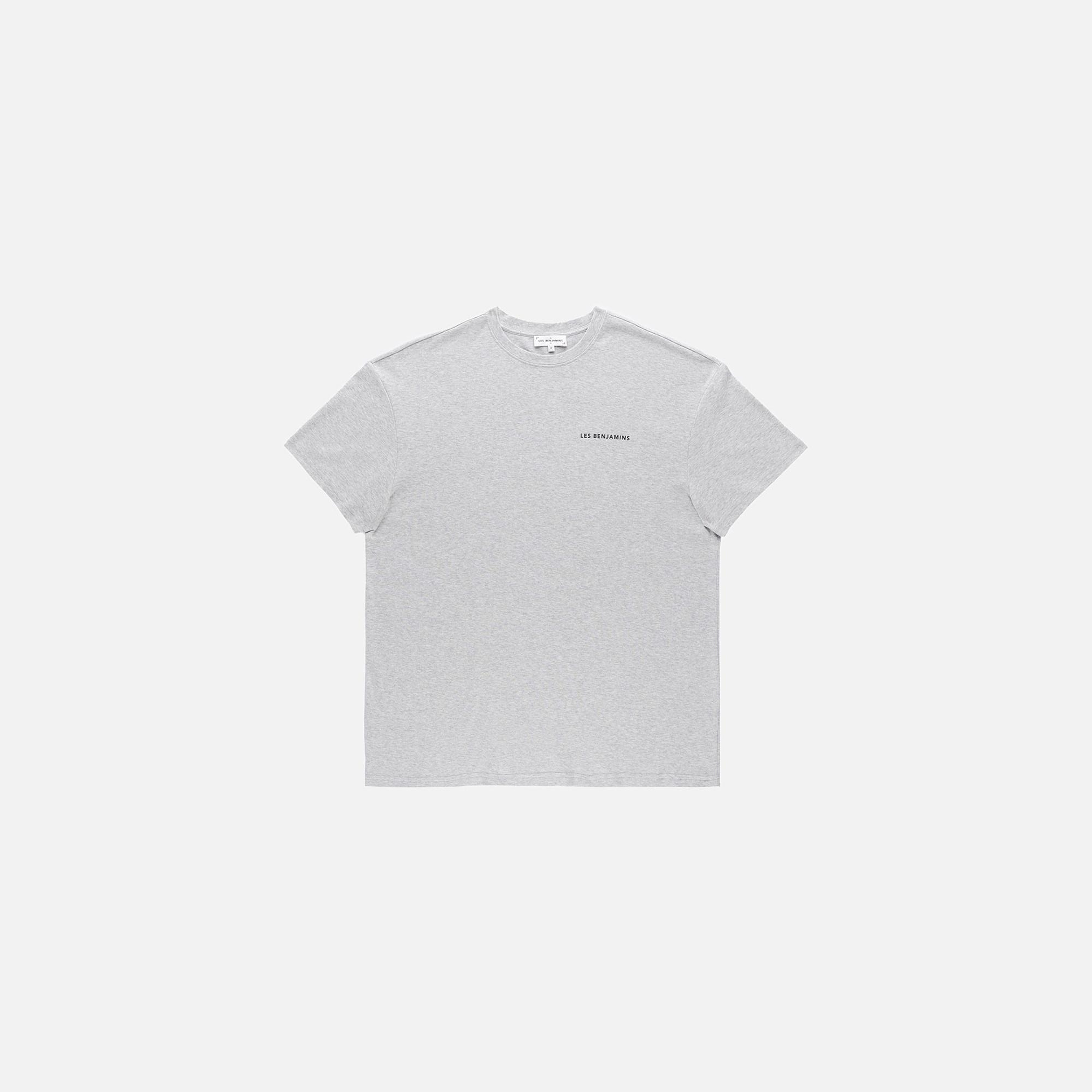 Les Benjamins Core Erkek Gri T-Shirt