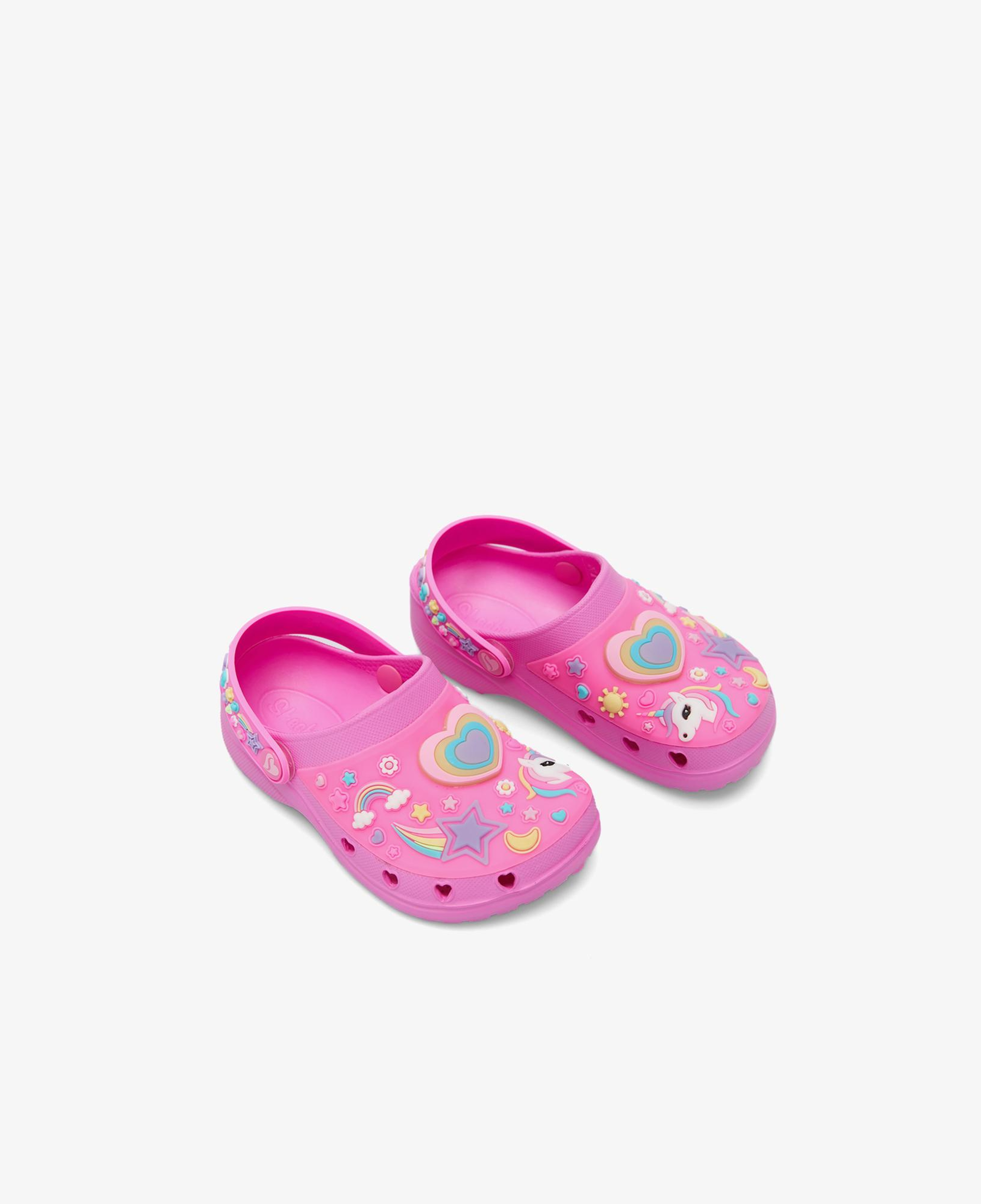 Skechers Heat Charmer Bebek Pembe Işıklı Sandalet