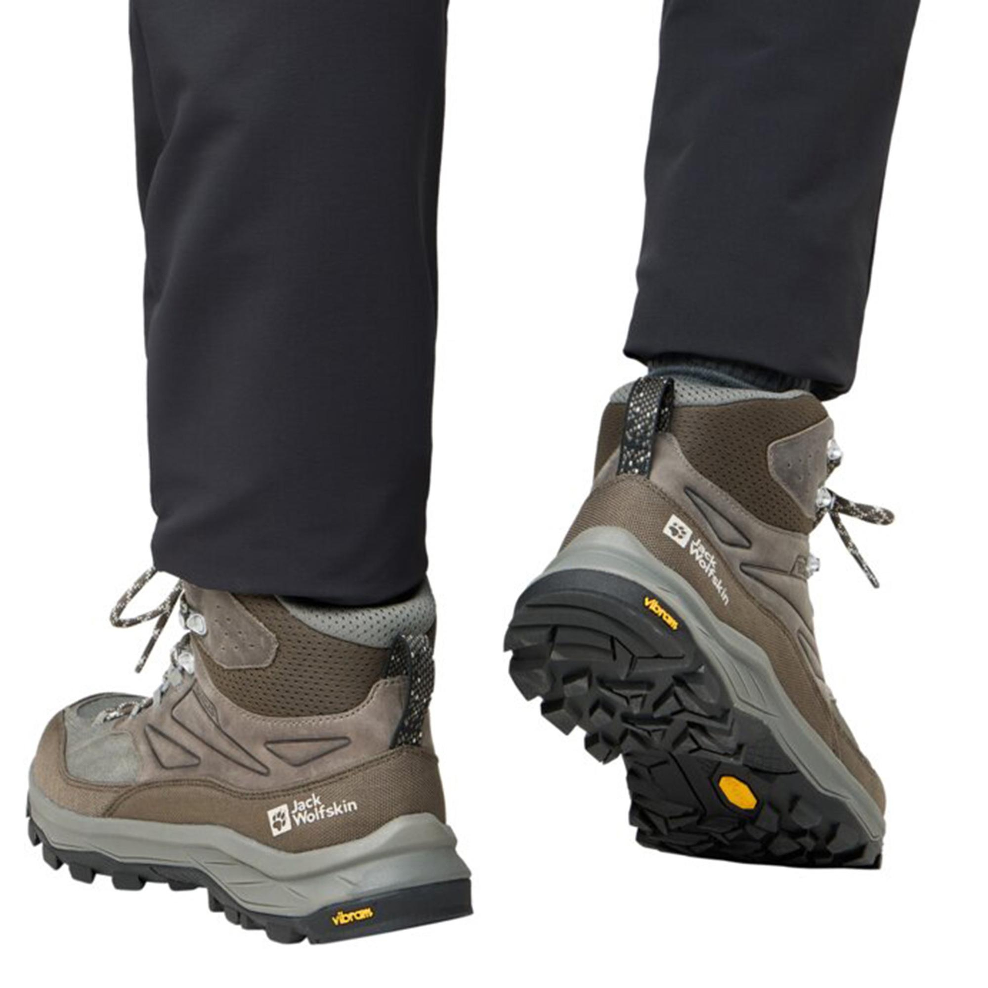 Jack Wolfskin Cyrox Texapore Mid Erkek Kahverengi Outdoor Bot