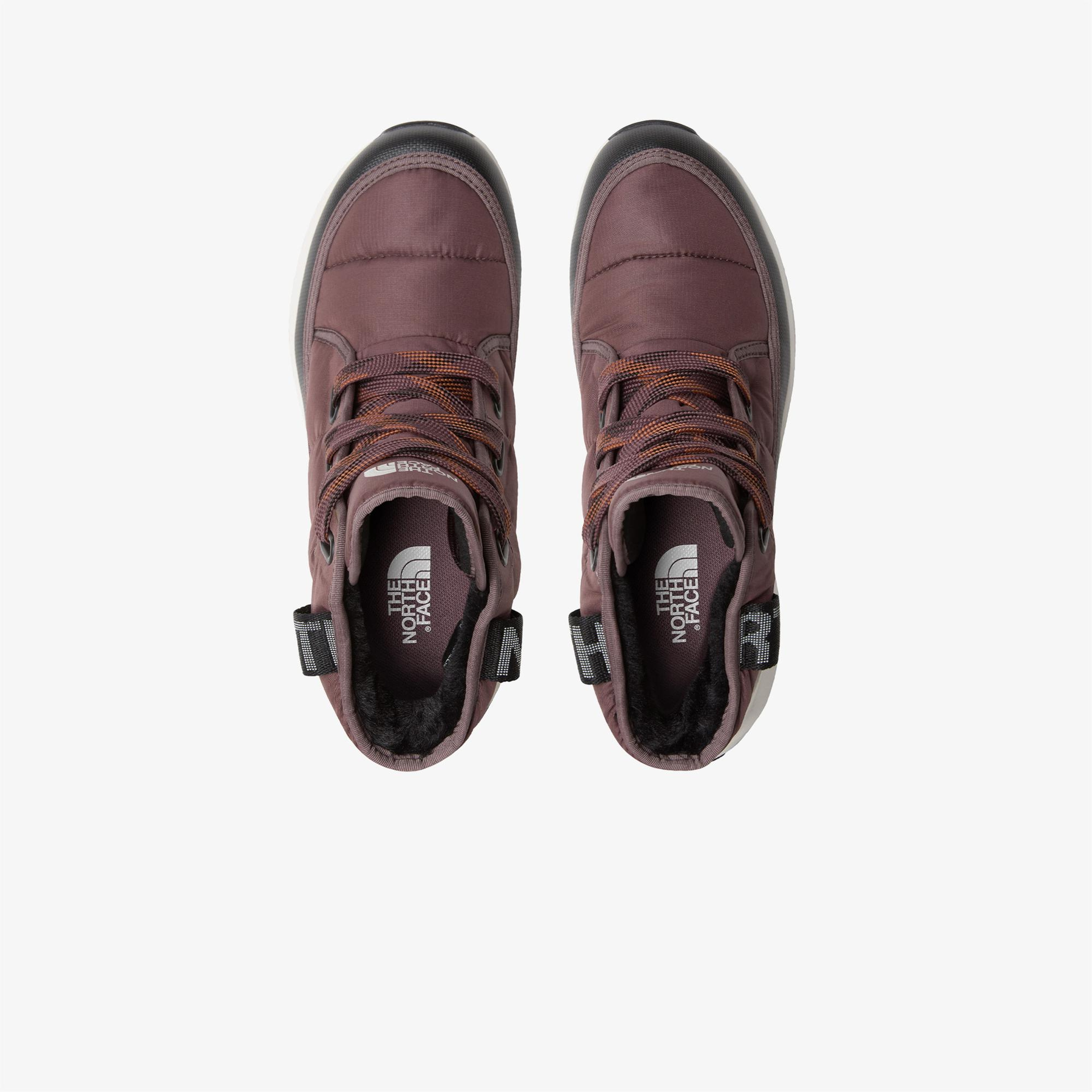 The North Face Thermoball Lace Up Luxe Su Geçirmez Kadın Mor Bot