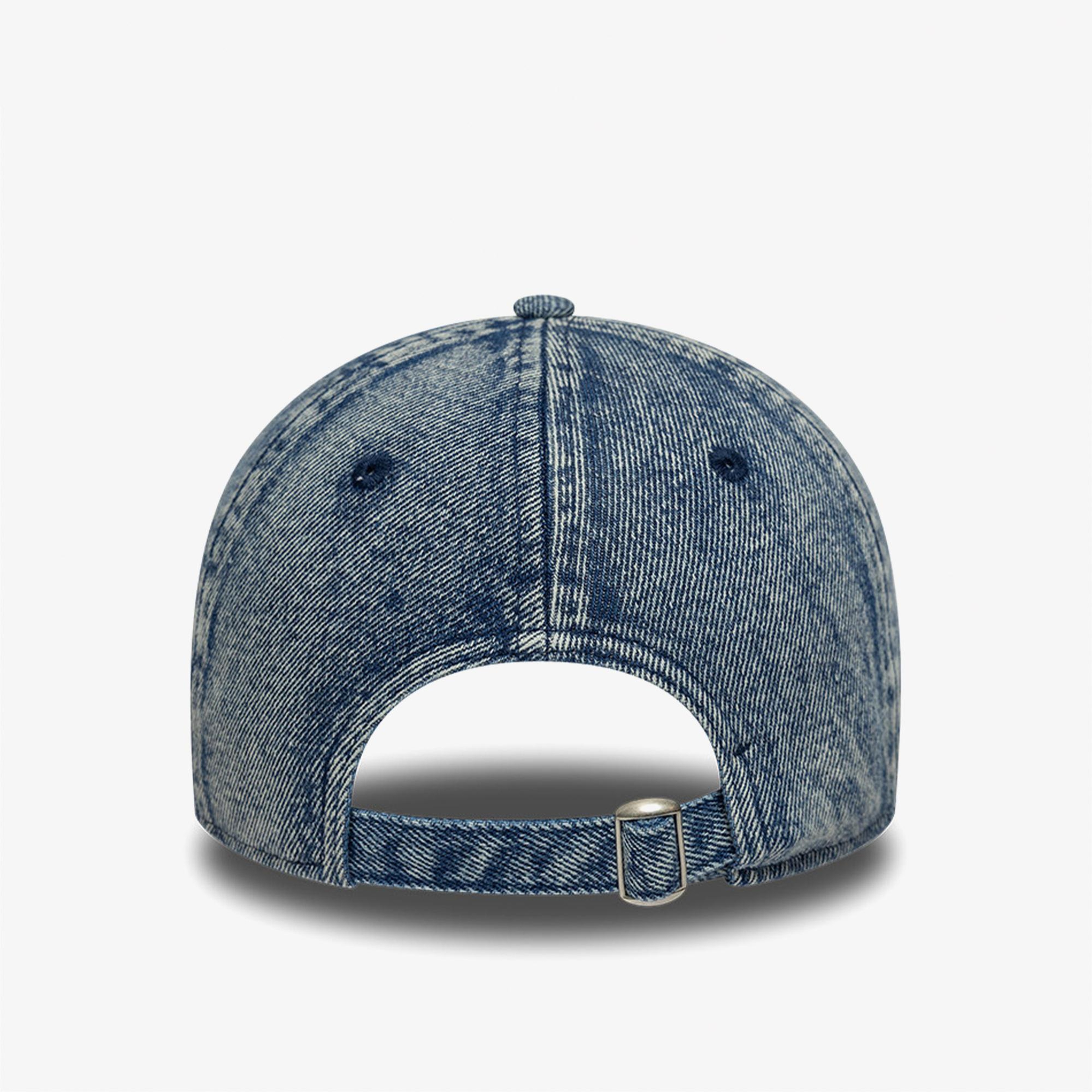 New Era LA Dodgers Denim 9Twenty Kadın Mavi Şapka