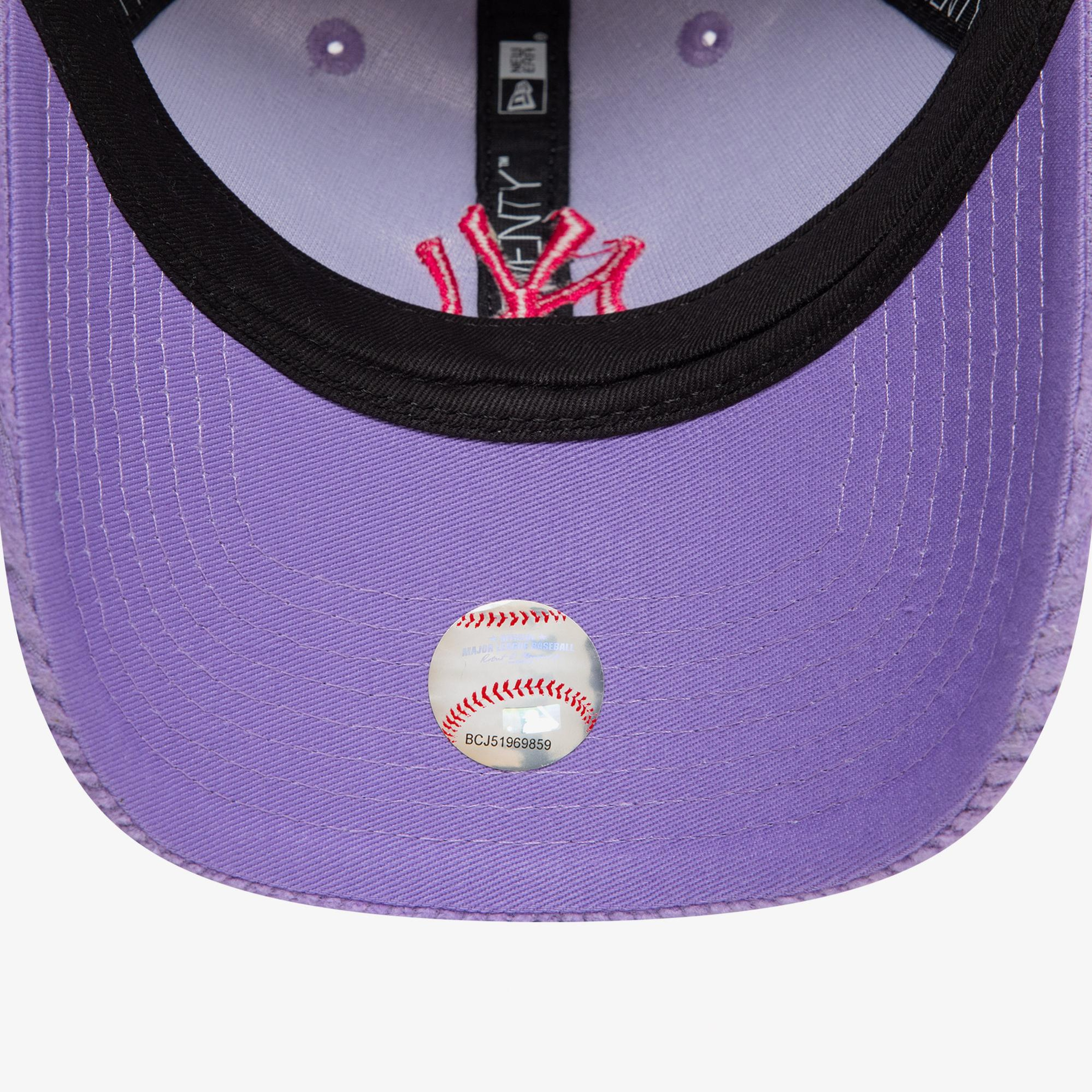 New York Yankees 9Twenty Kadın Mor Şapka