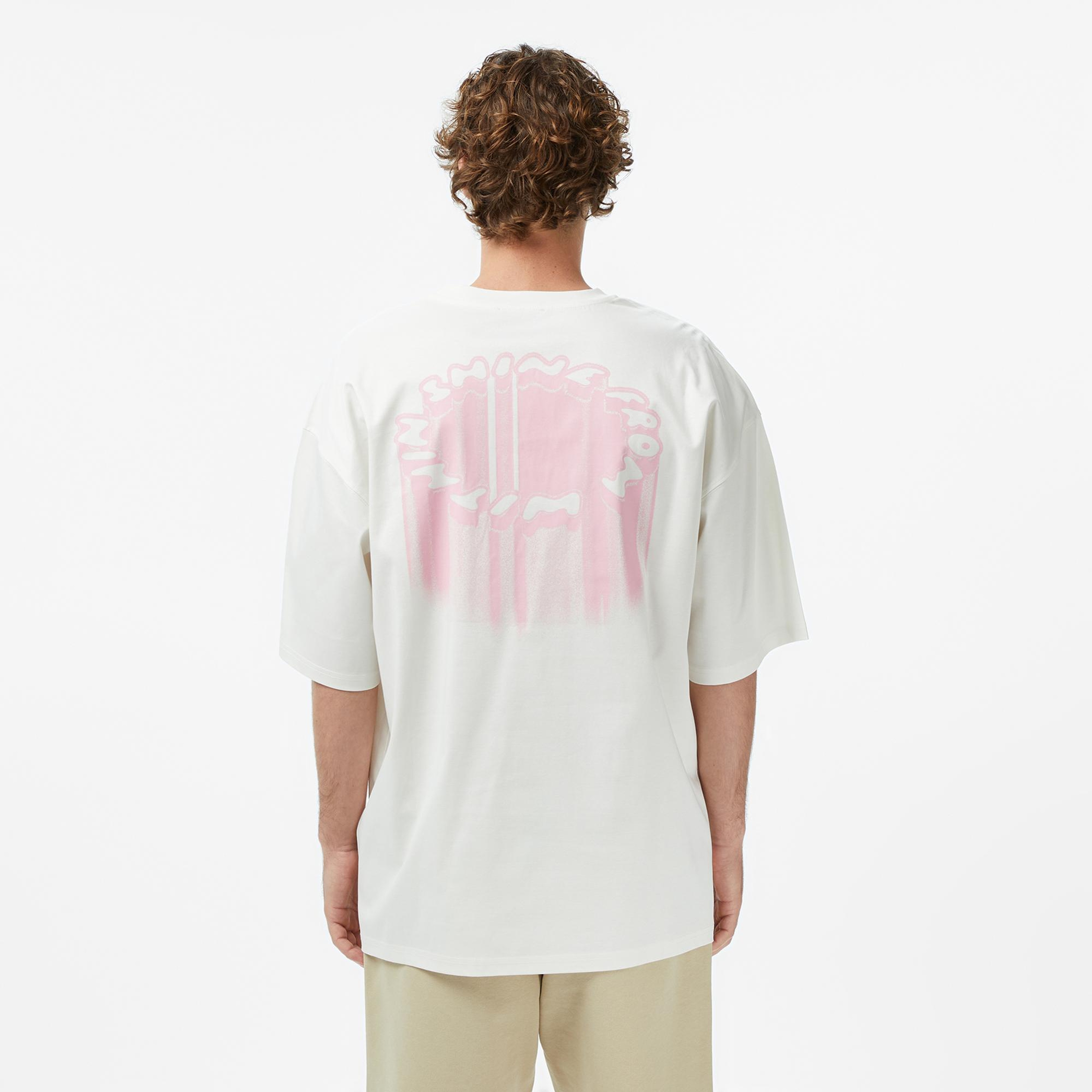 Les Benjamins Essentials 302 Erkek Beyaz T-Shirt