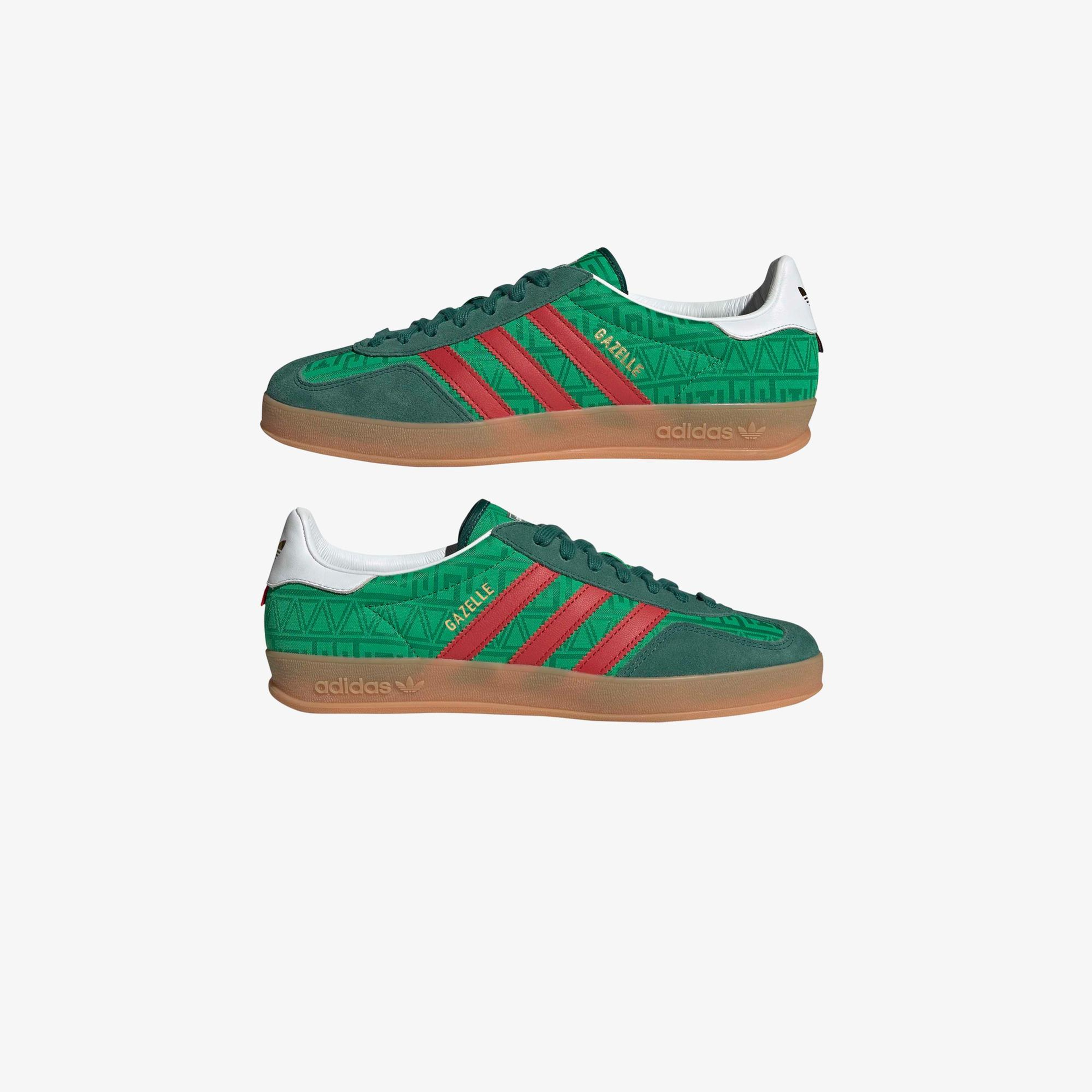 adidas Gazelle Indoor Kadın Yeşil Spor Ayakkabı