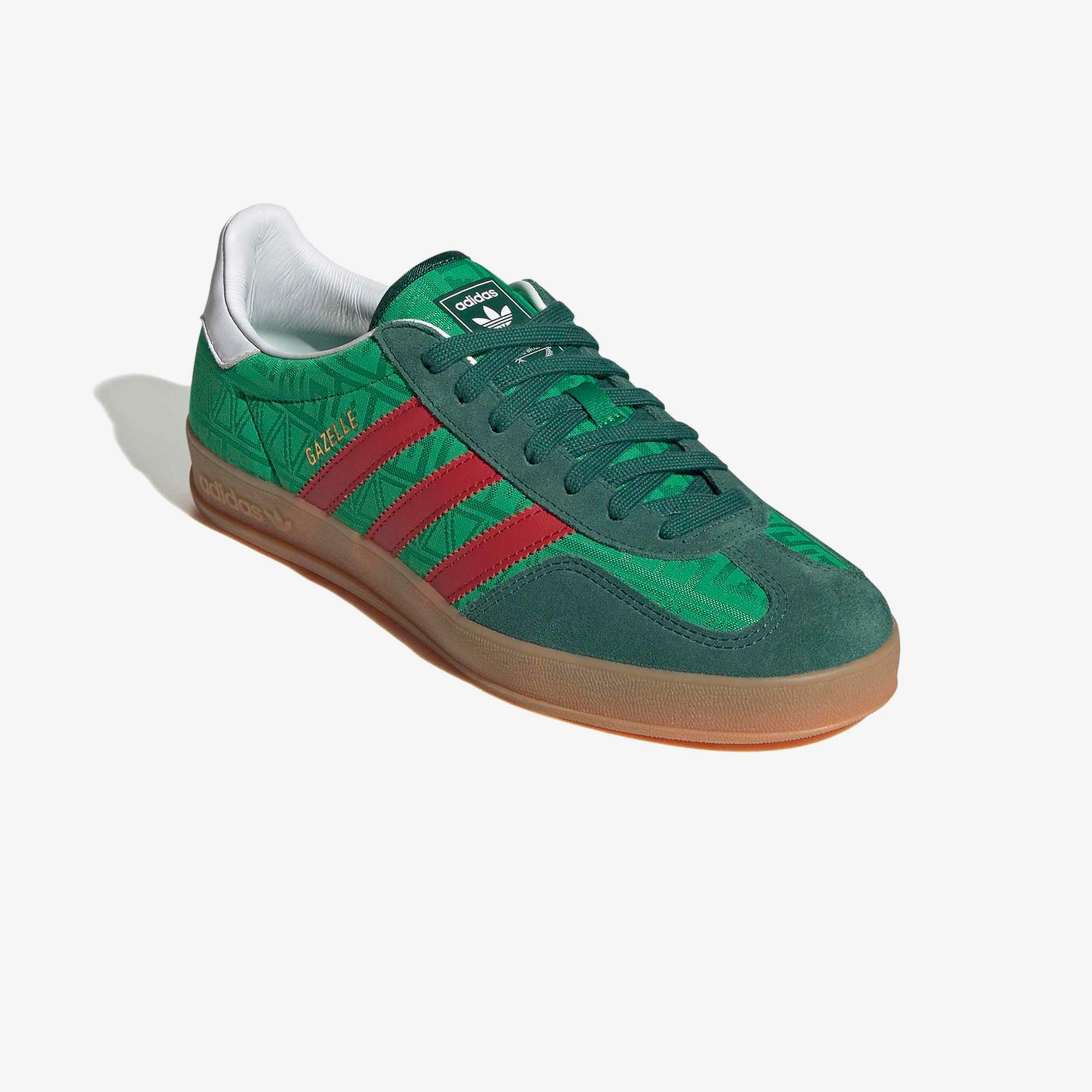 adidas Gazelle Indoor Kadın Yeşil Spor Ayakkabı