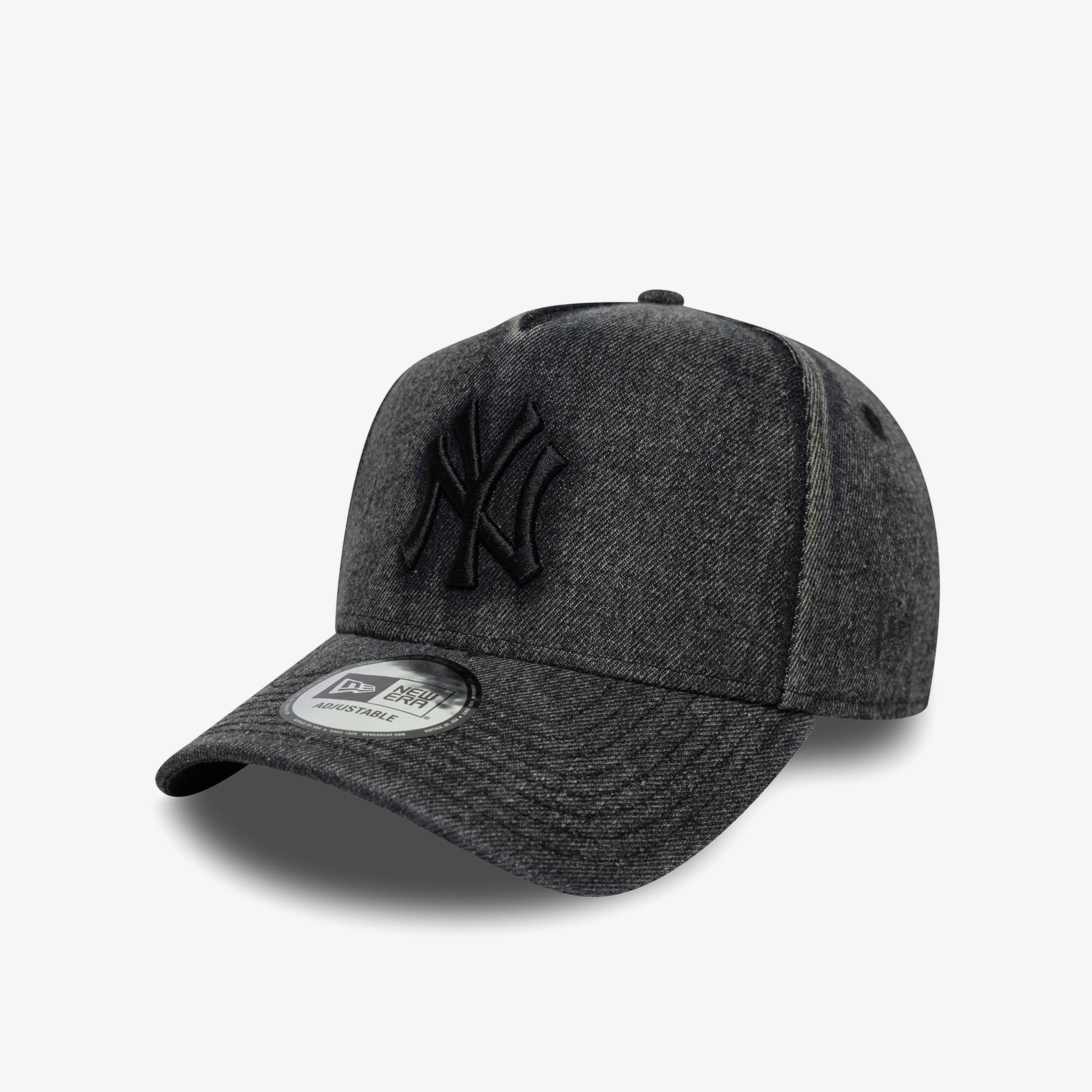 New Era Wordmark Denim Eframe Neyyan   Unisex Siyah Şapka