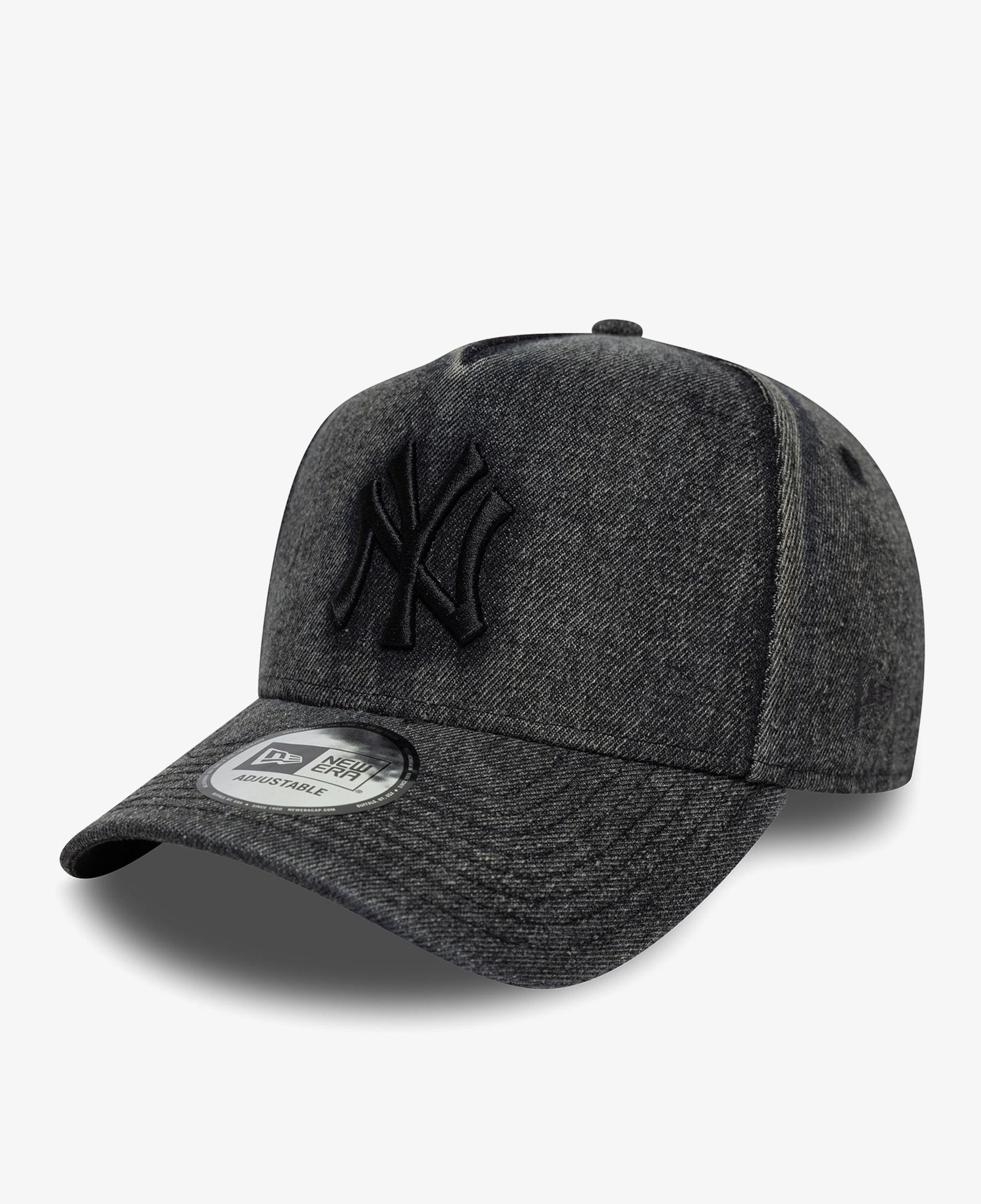 New Era Wordmark Denim Eframe Neyyan   Unisex Siyah Şapka