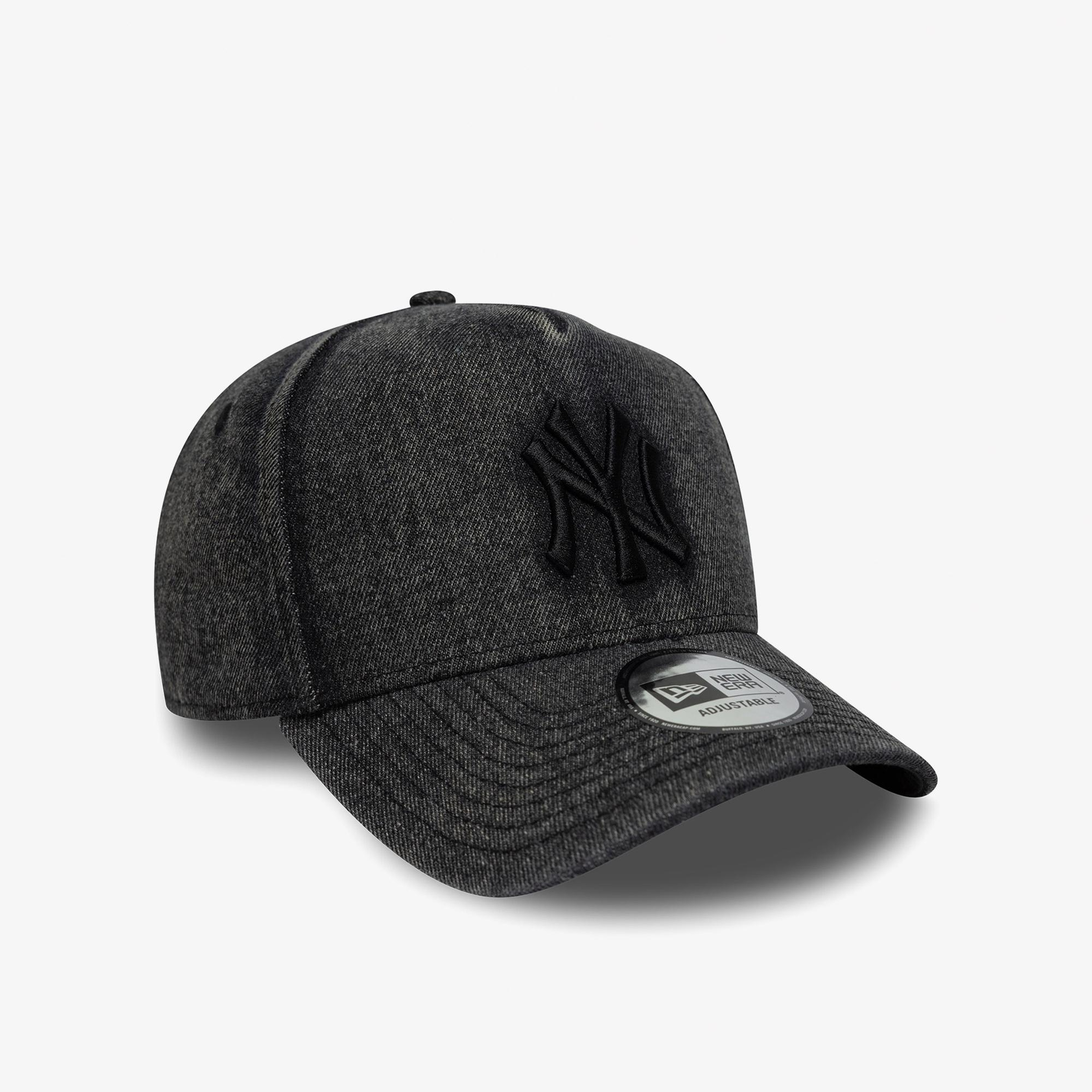 New Era Wordmark Denim Eframe Neyyan   Unisex Siyah Şapka