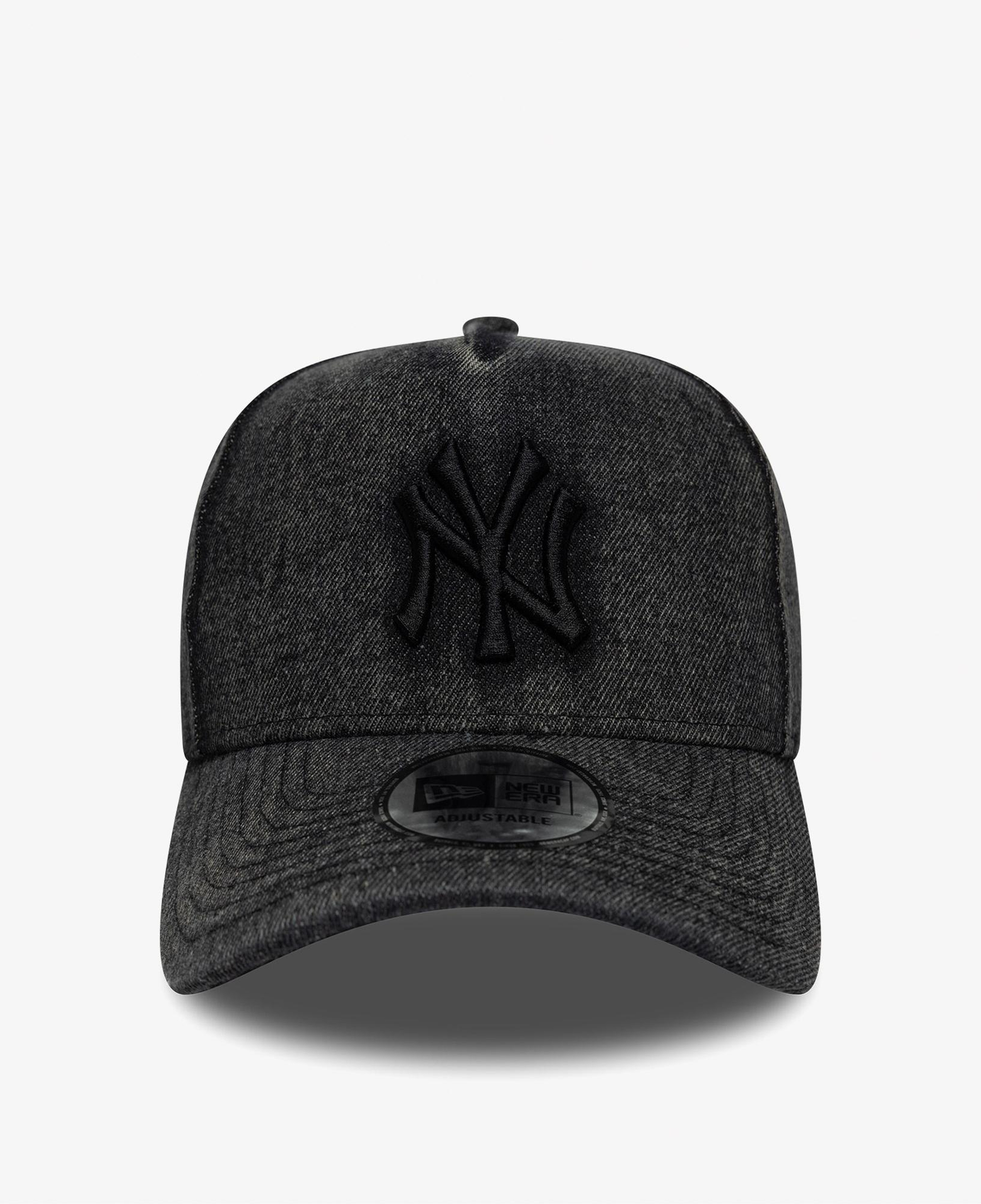 New Era Wordmark Denim Eframe Neyyan   Unisex Siyah Şapka