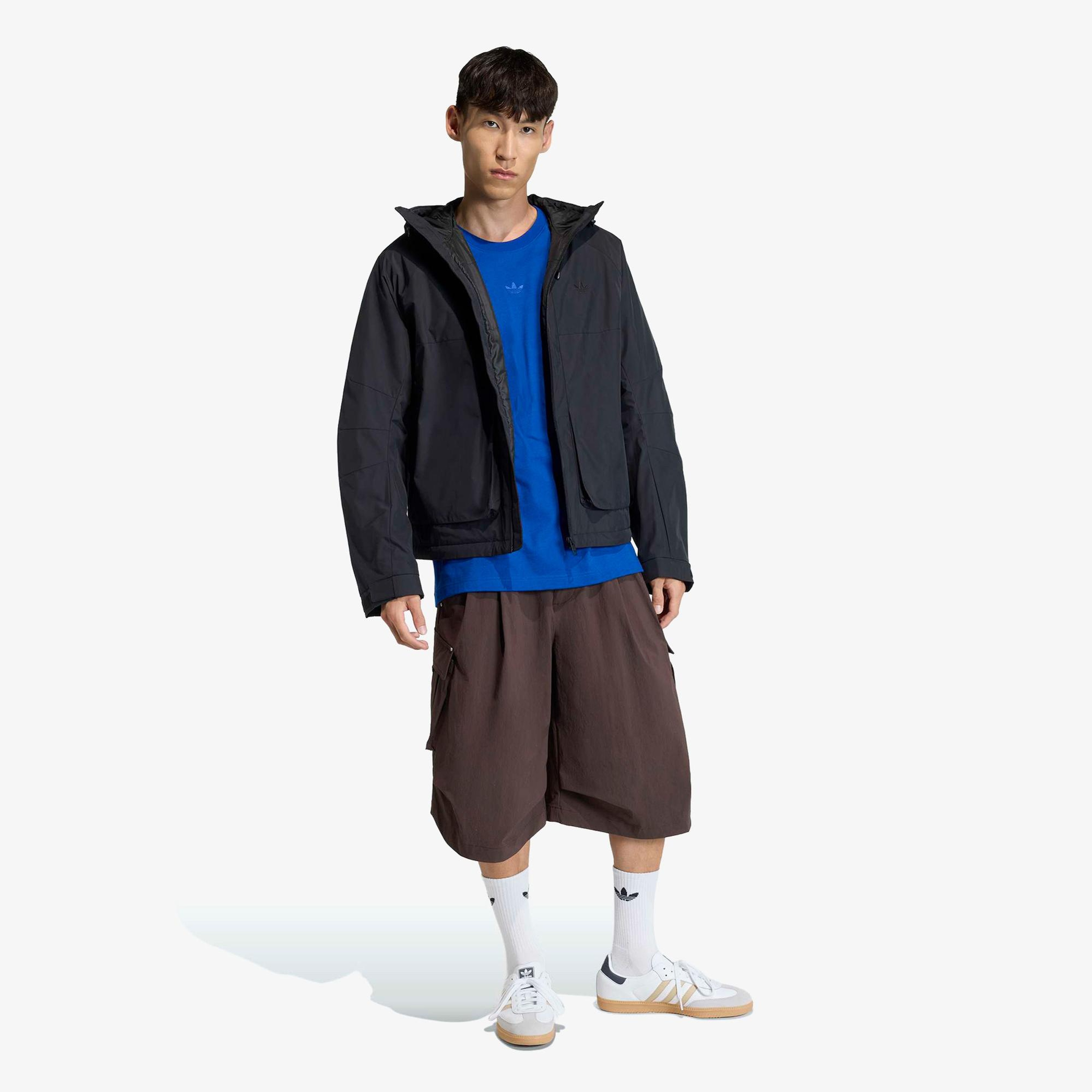 adidas P Essential Erkek Siyah Ceket