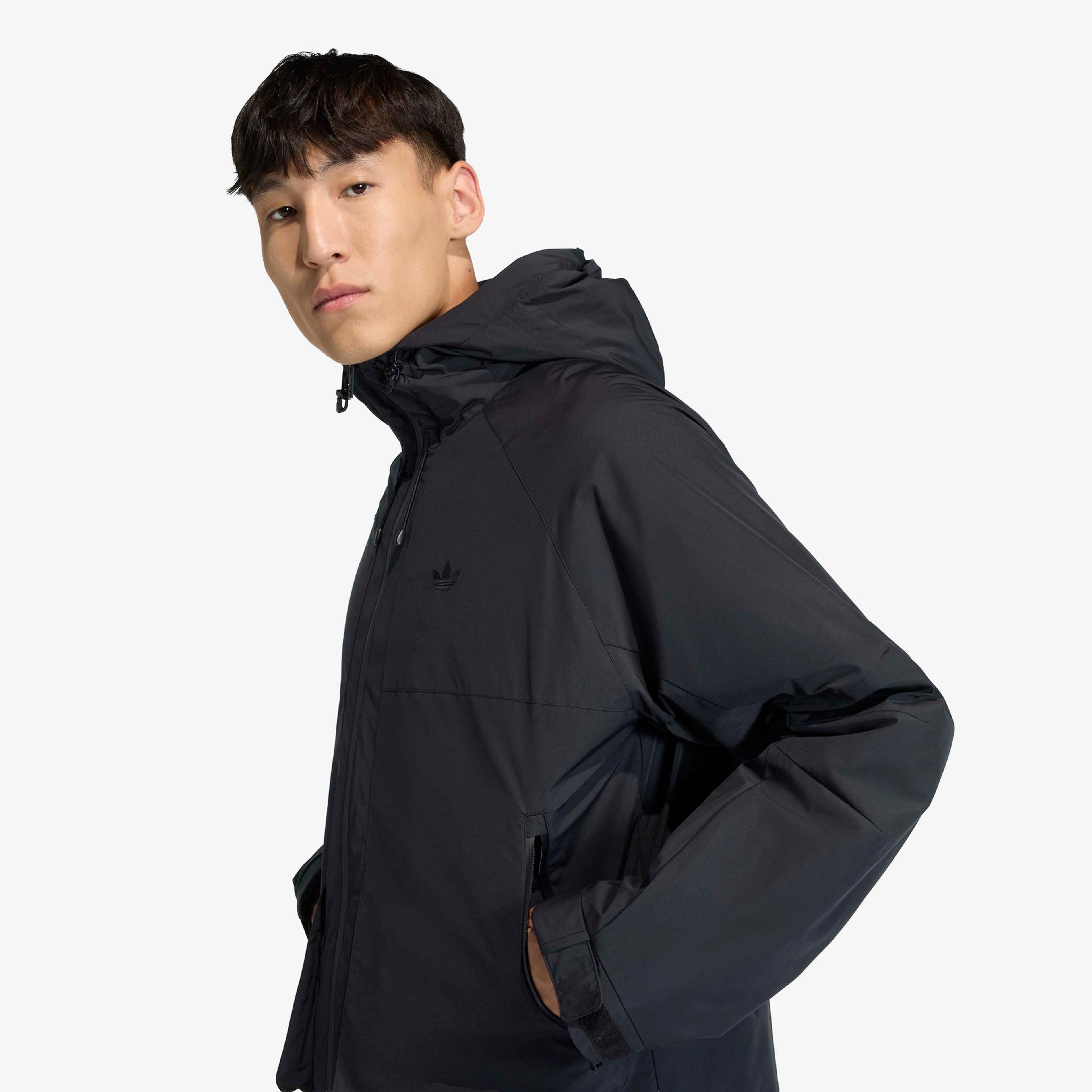 adidas P Essential Erkek Siyah Ceket