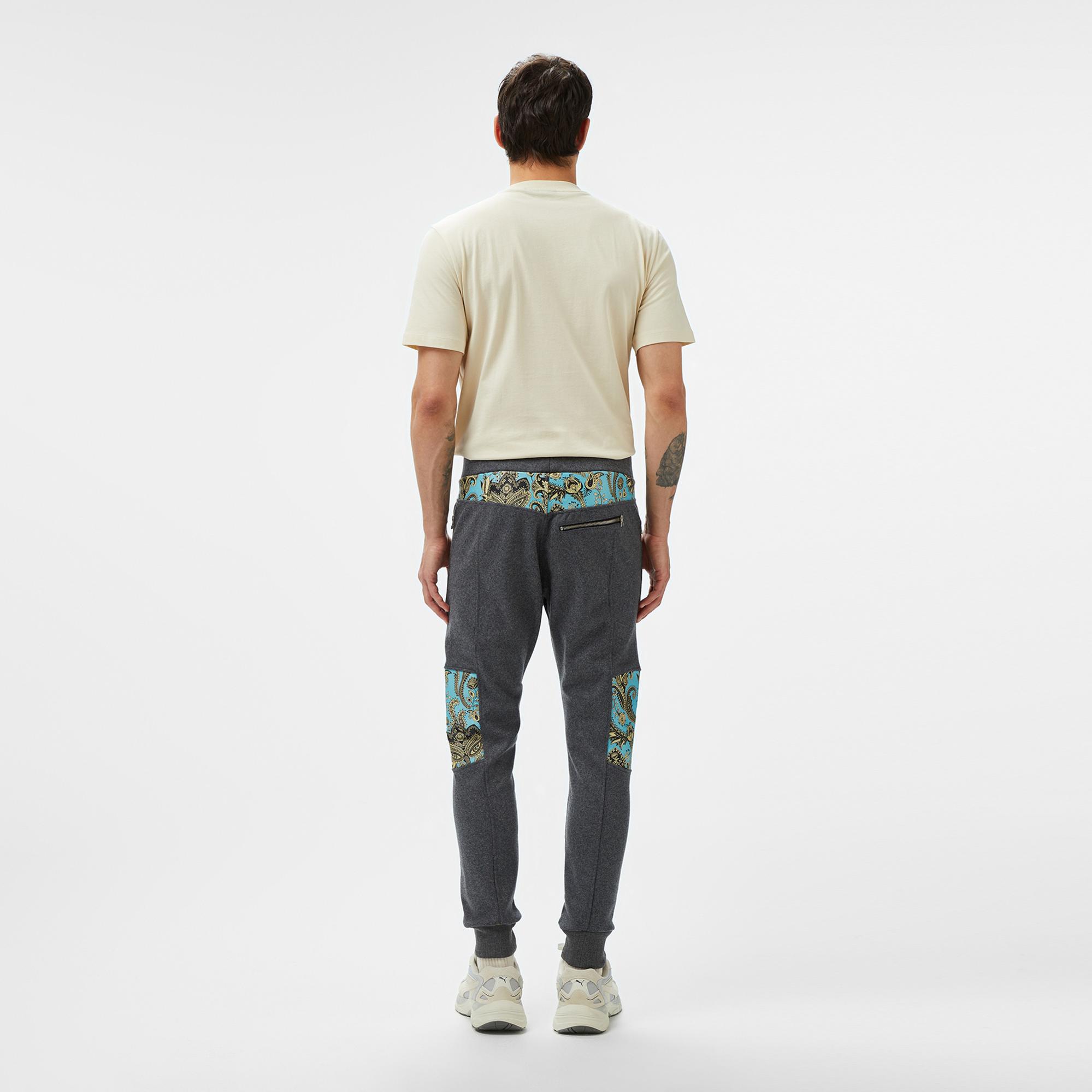 Story Of Angels Soa Blue Paisley Dream Slim  Erkek Gri Pantolon