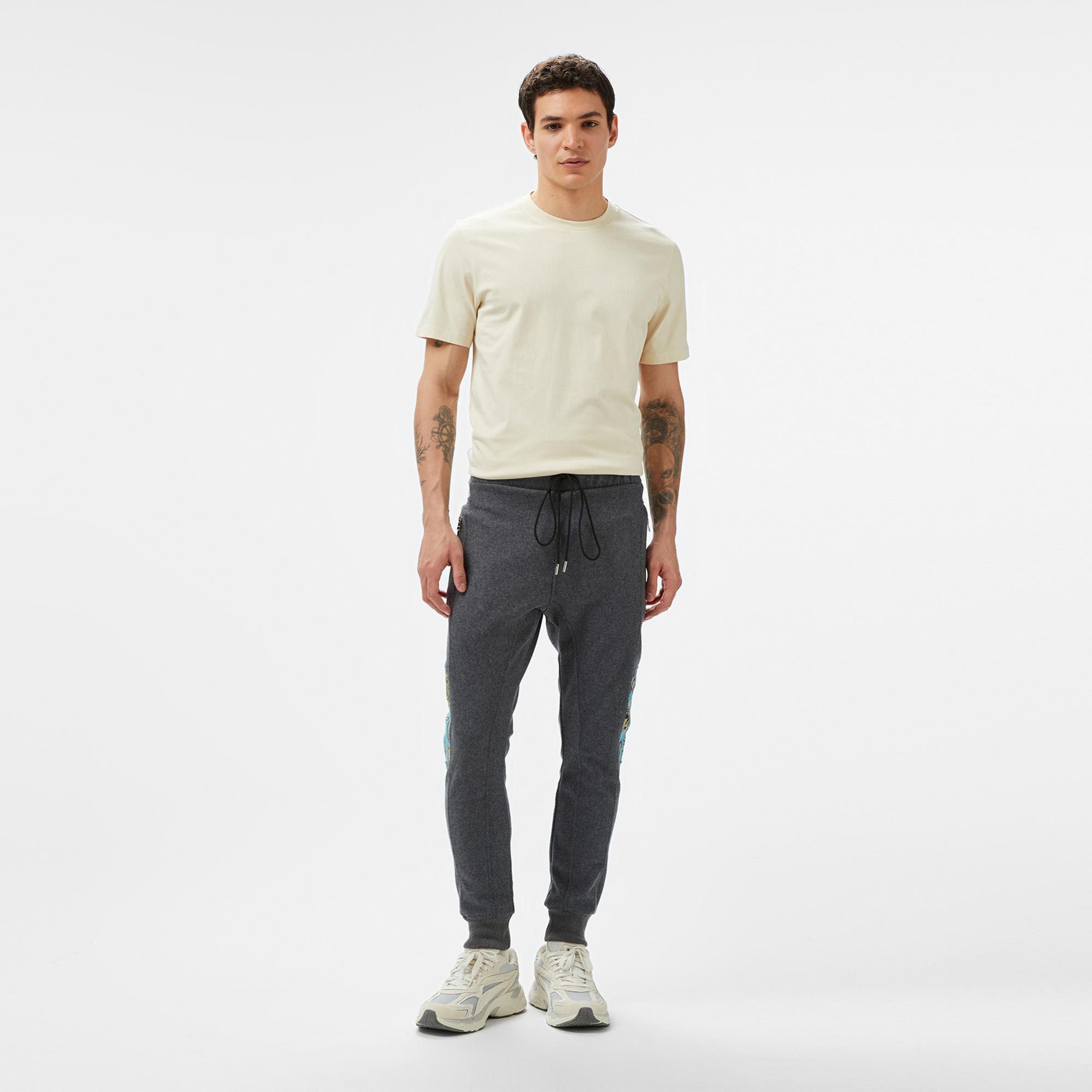 Story Of Angels Soa Blue Paisley Dream Slim  Erkek Gri Pantolon