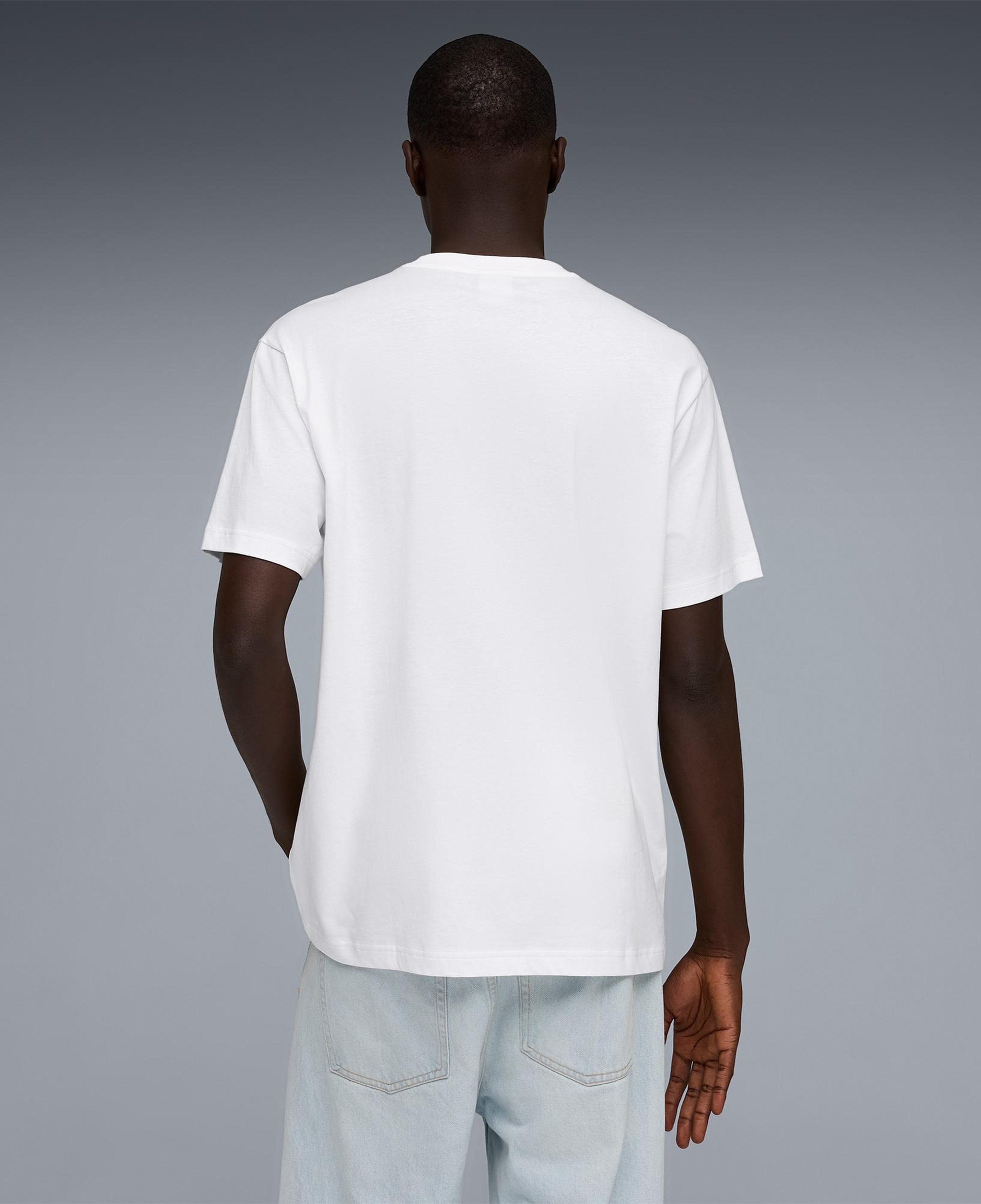 Puma Graphic  Erkek Beyaz T-Shirt