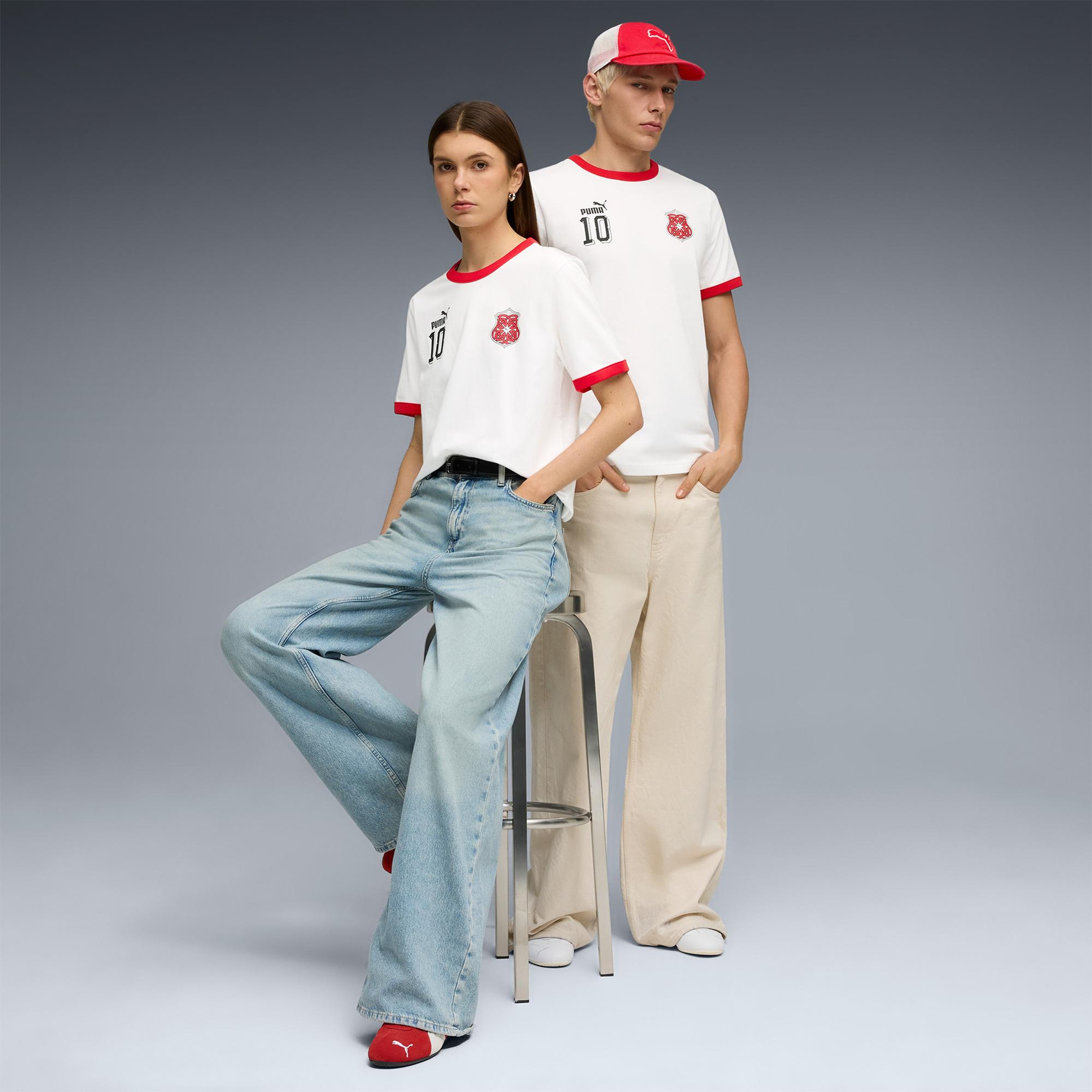 Puma Future Archive Unisex Beyaz T-Shirt