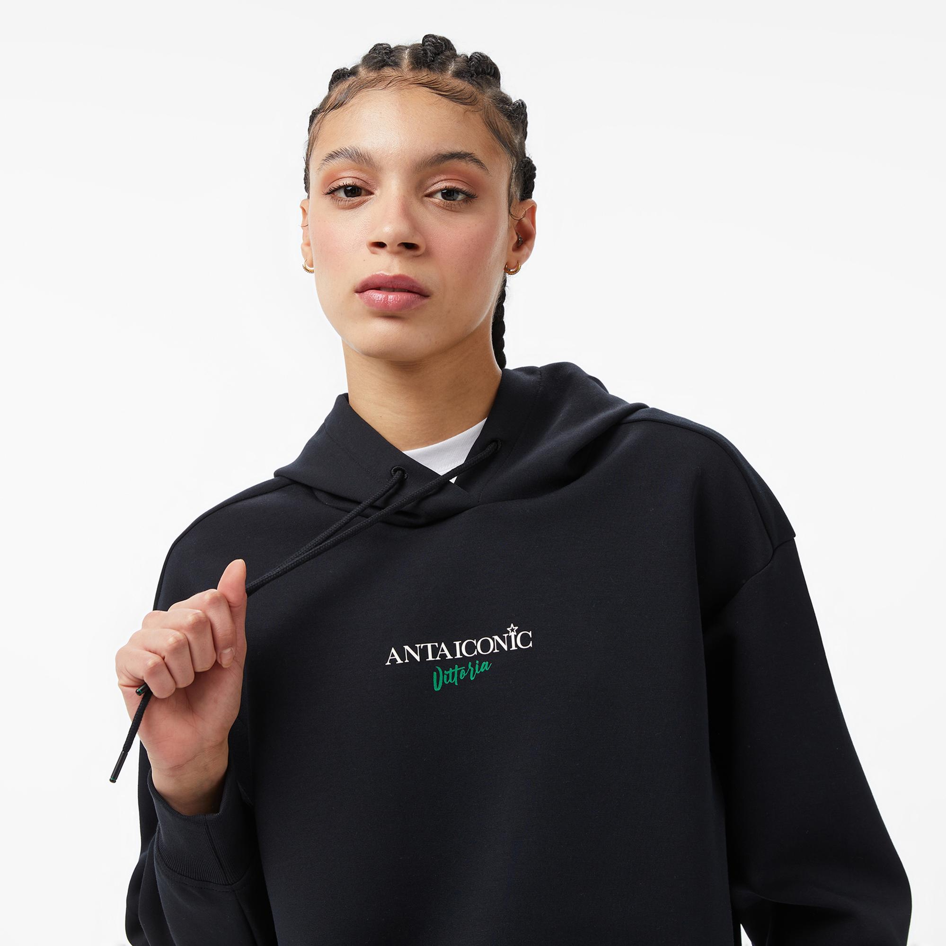 Anta Mılano Kadın Siyah Sweatshirt