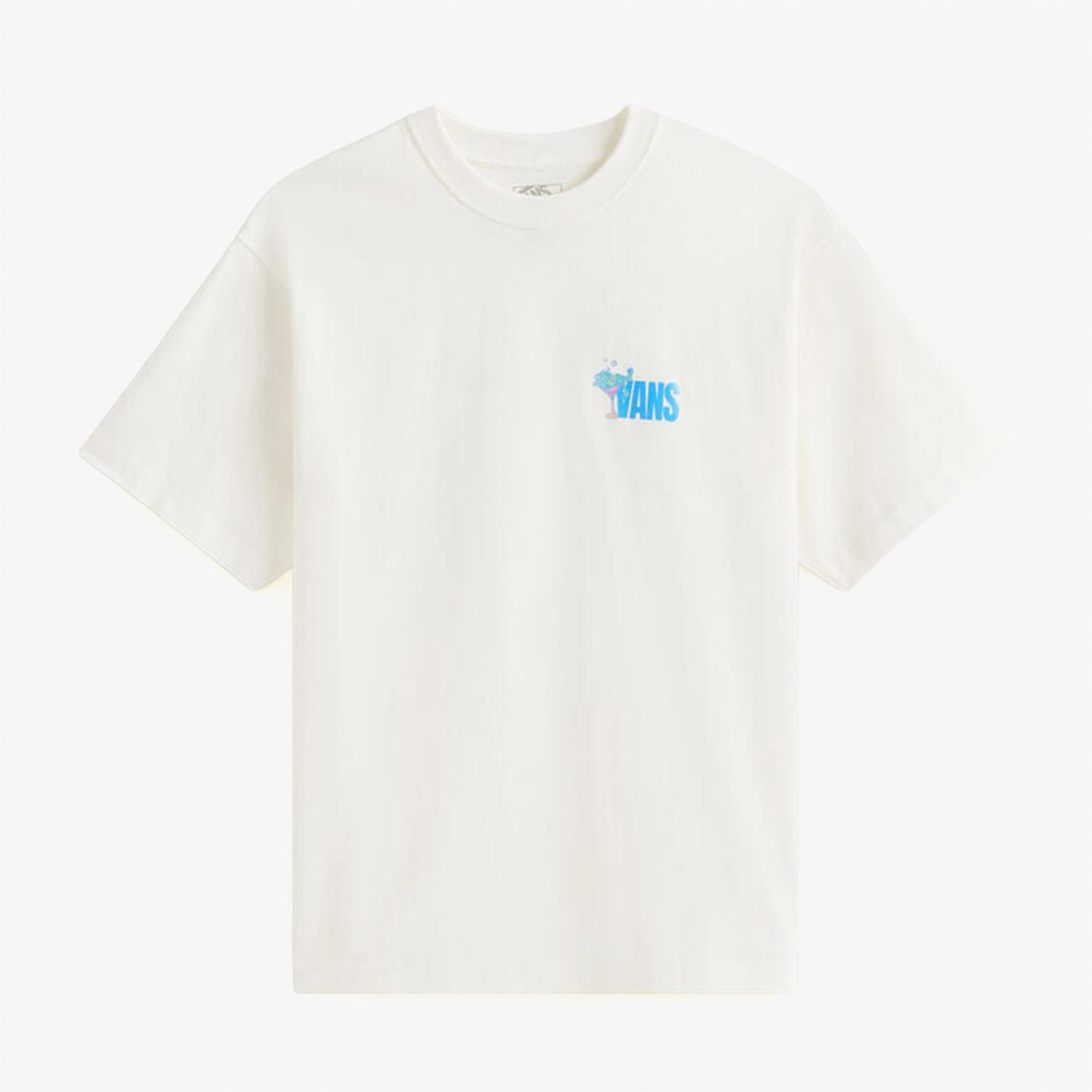 Vans Bar Hopper Erkek Beyaz T-Shirt