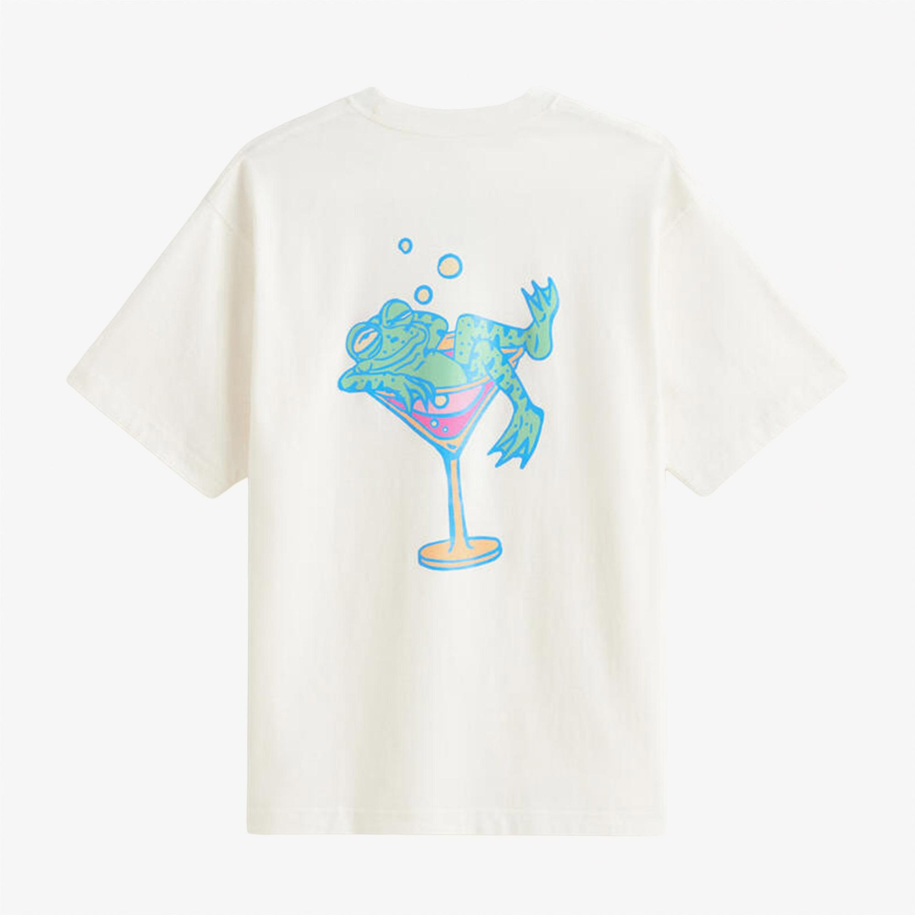 Vans Bar Hopper Erkek Beyaz T-Shirt