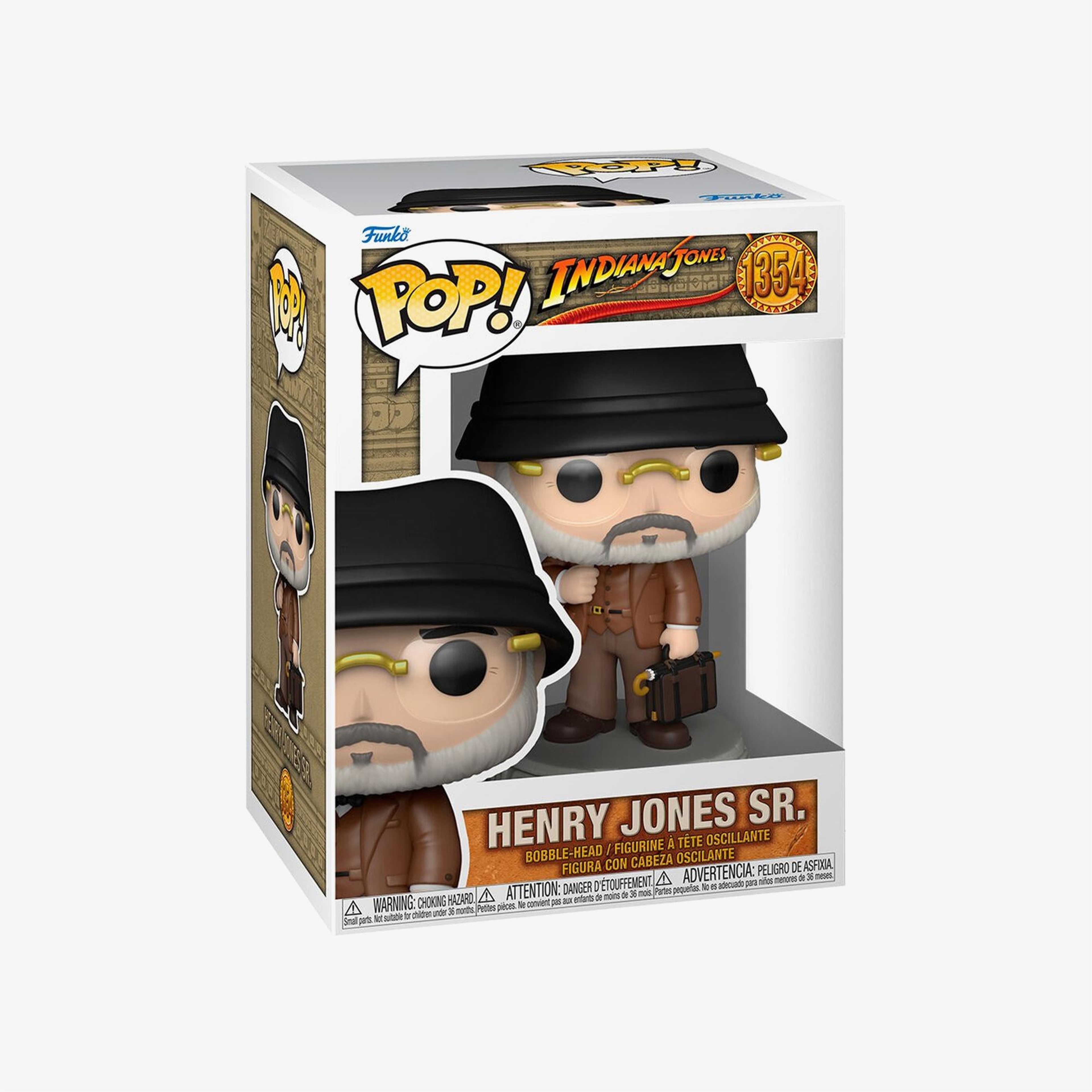 Funko POP  Movies: indiana Jones: Raiders of the Lost Ark Henry Jones Sr. Renkli Figür