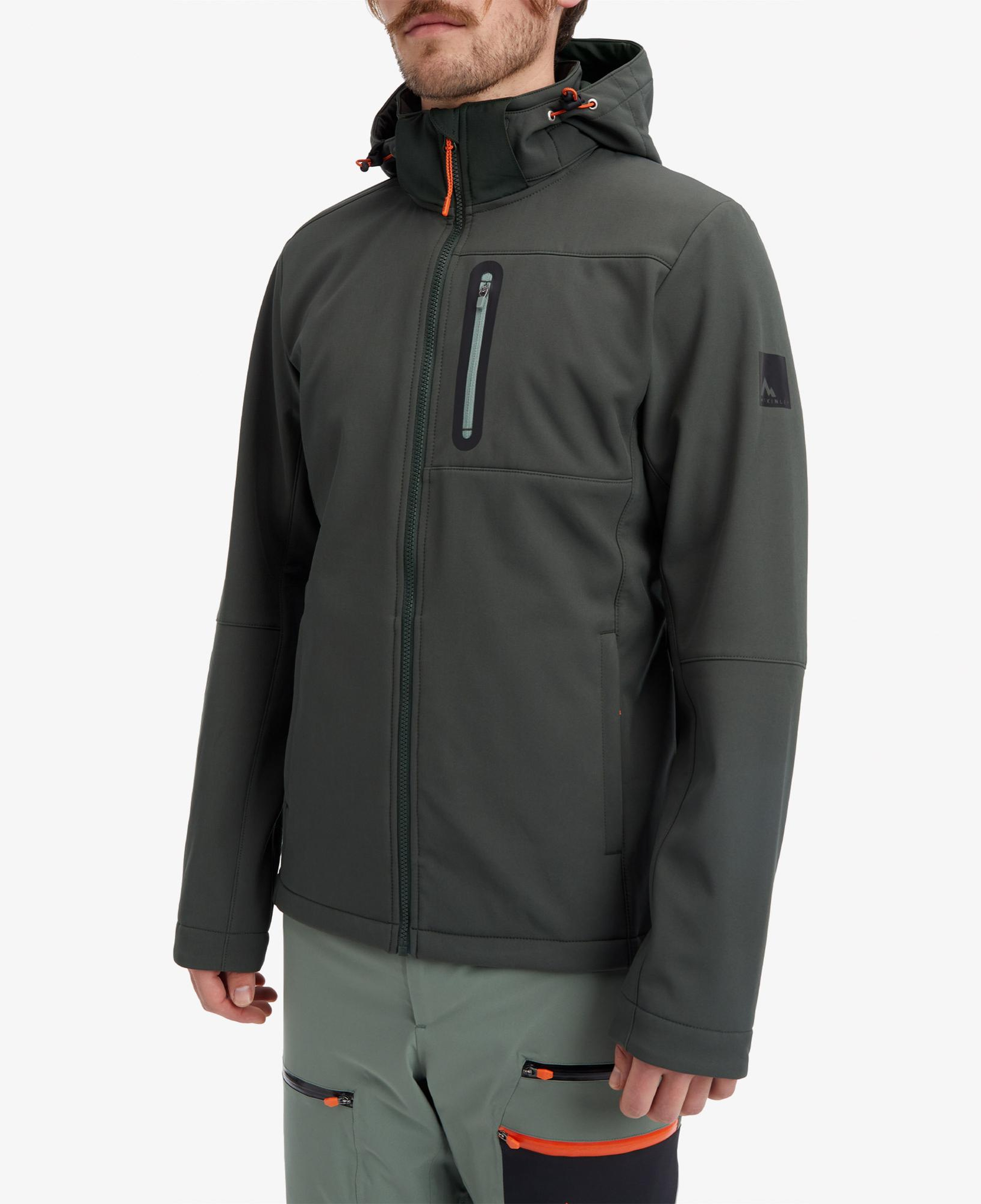 McKinley Kadino Sofsthell Erkek Koyu Yeşil Ceket