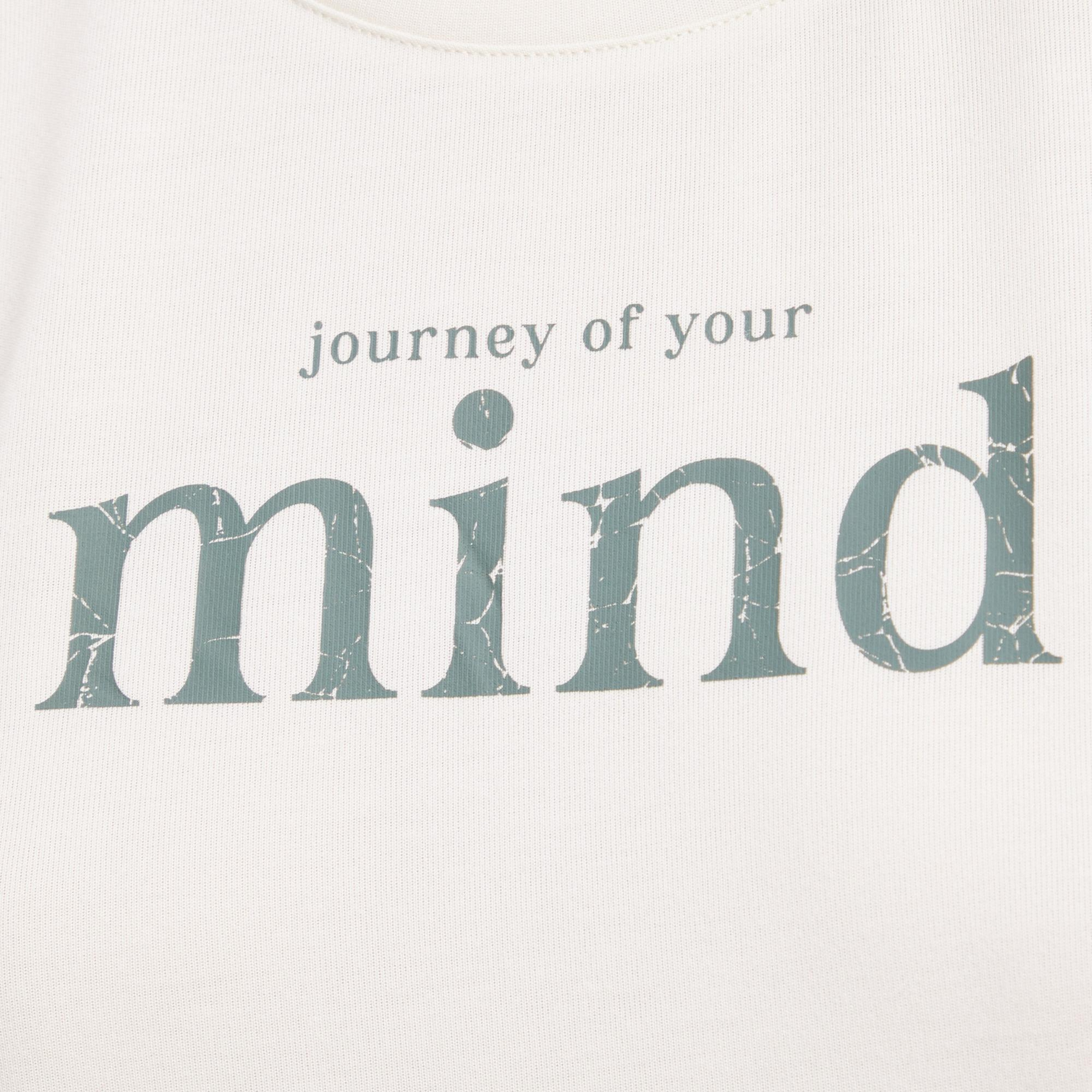 Energetics Journey of Mind Kadın Beyaz Antrenman T-Shirt